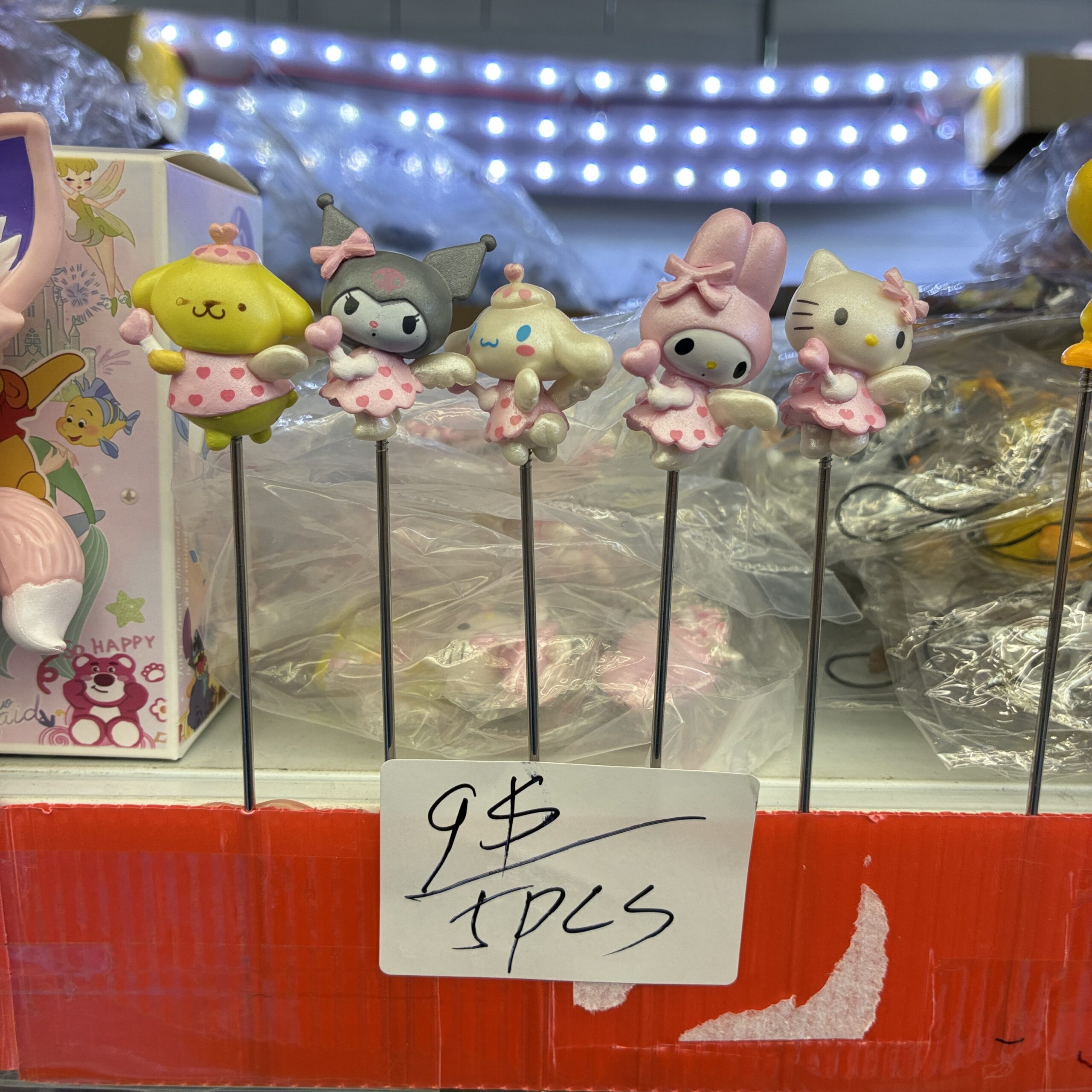 Sanrio Angel-themed Figurine Set (5PCS)