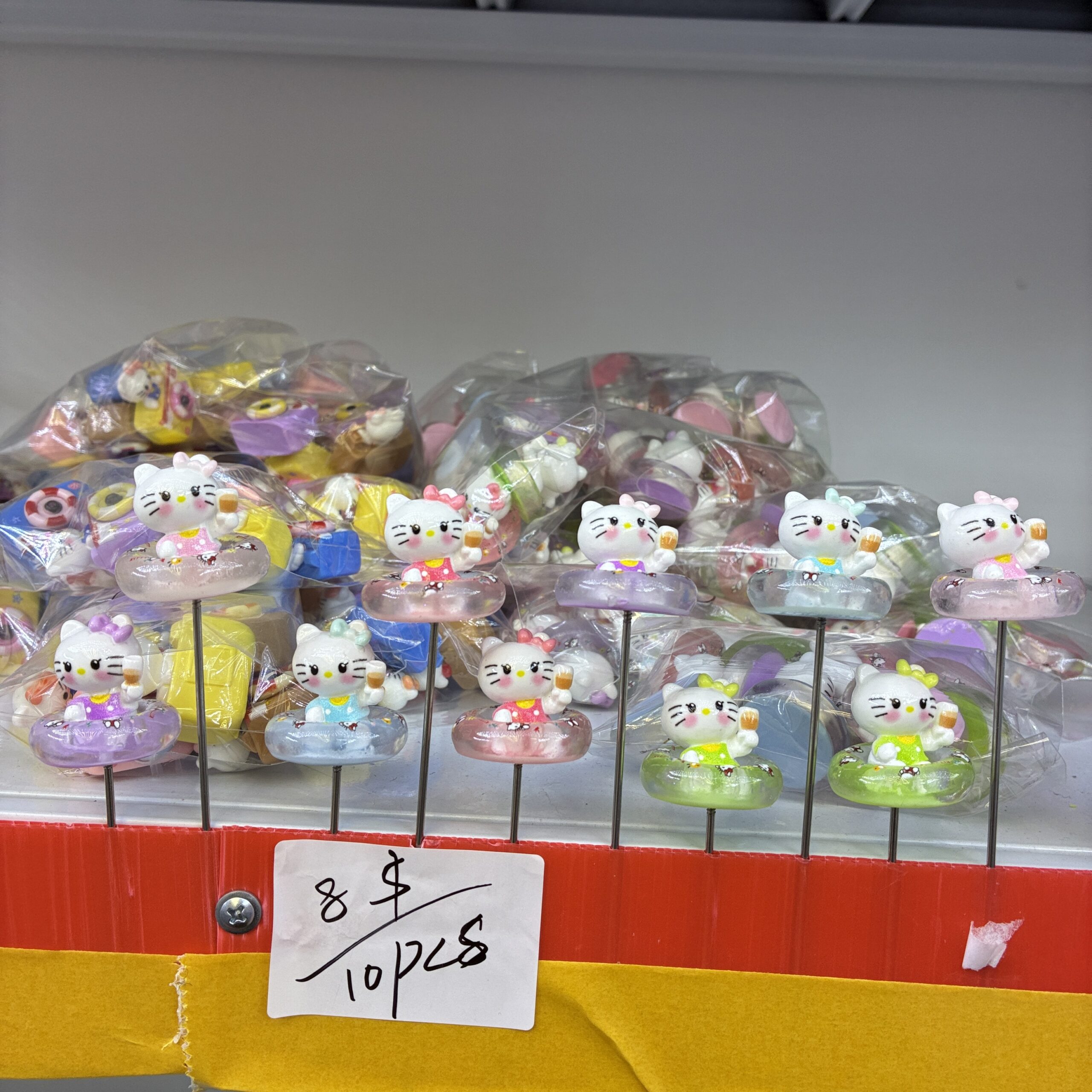 Hello Kitty Float-themed Figurine Set (10PCS)