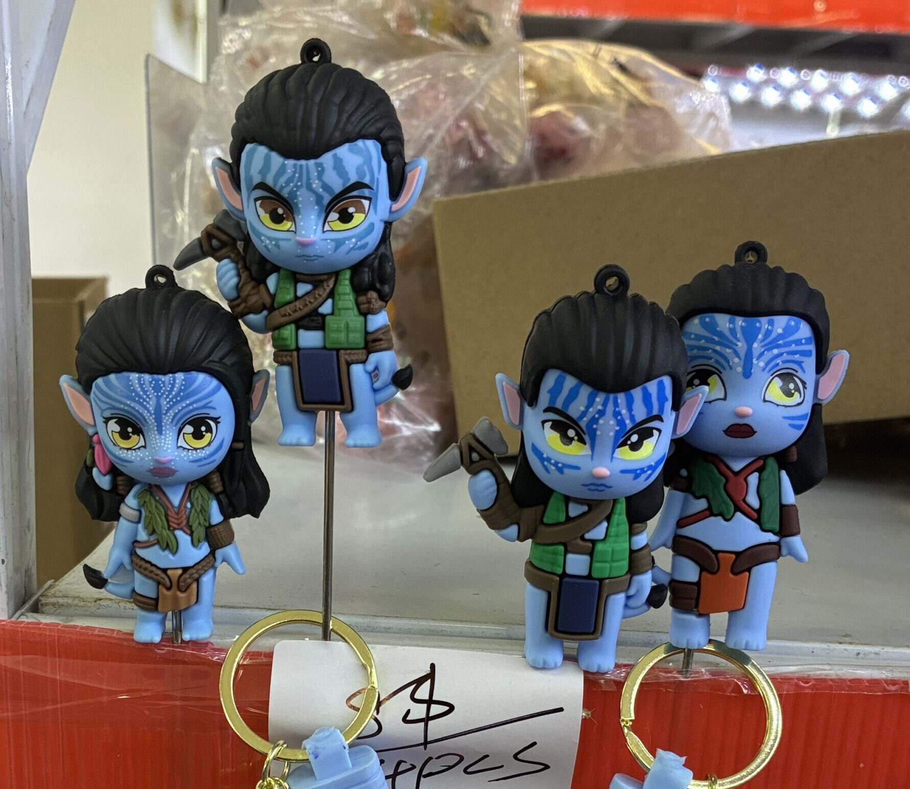Avatar character figurines(4PCS)