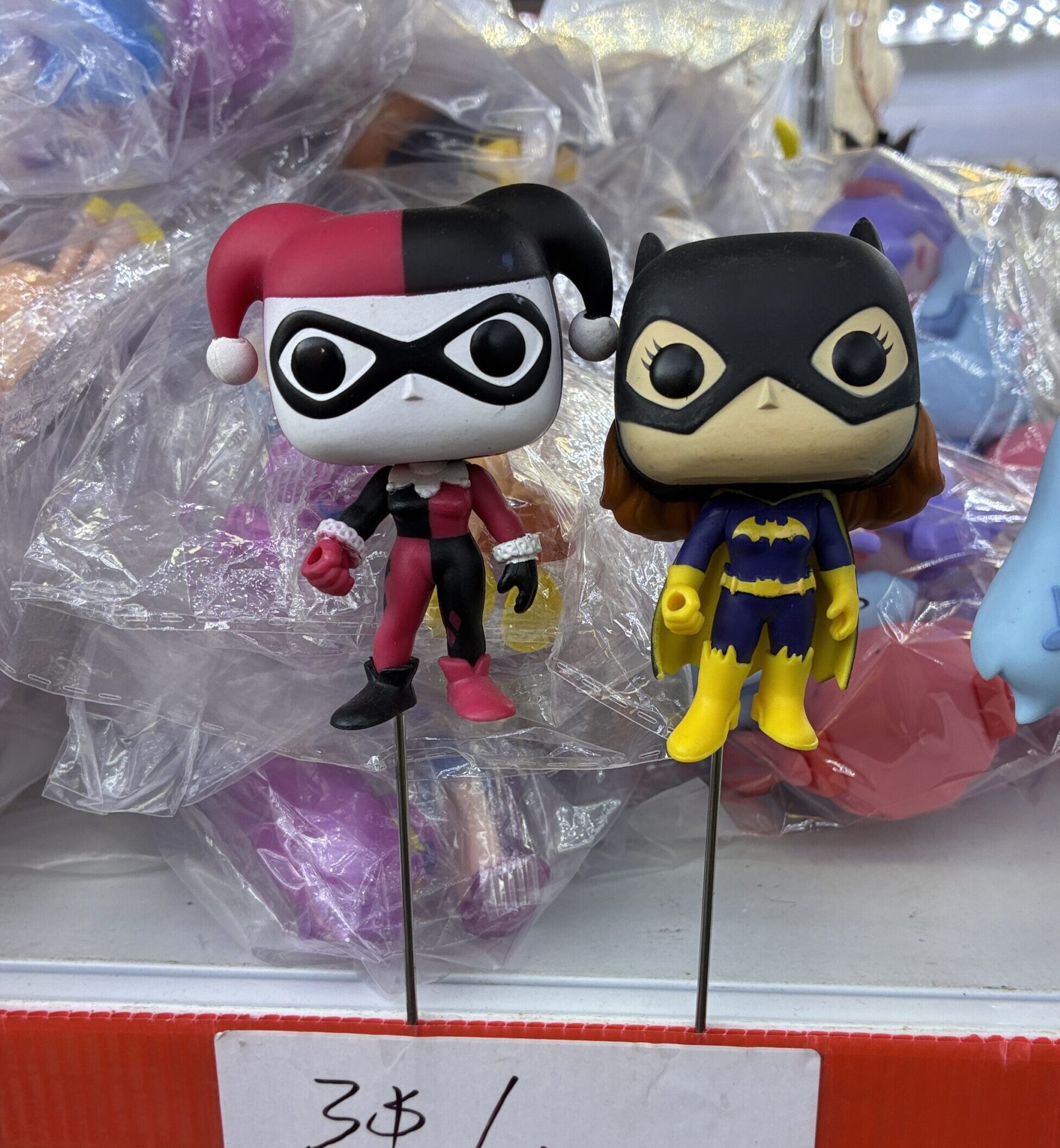 DC Comics Harley Quinn & Batgirl Pop Figurine Set (2PCS)