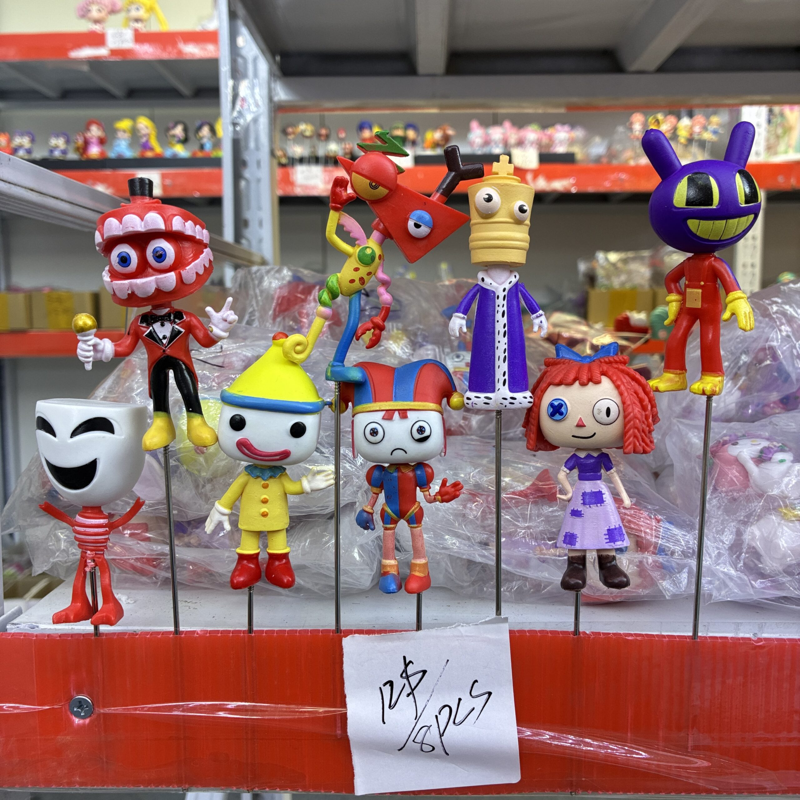 Poppy Playtime Character Figurine Set (8PCS)