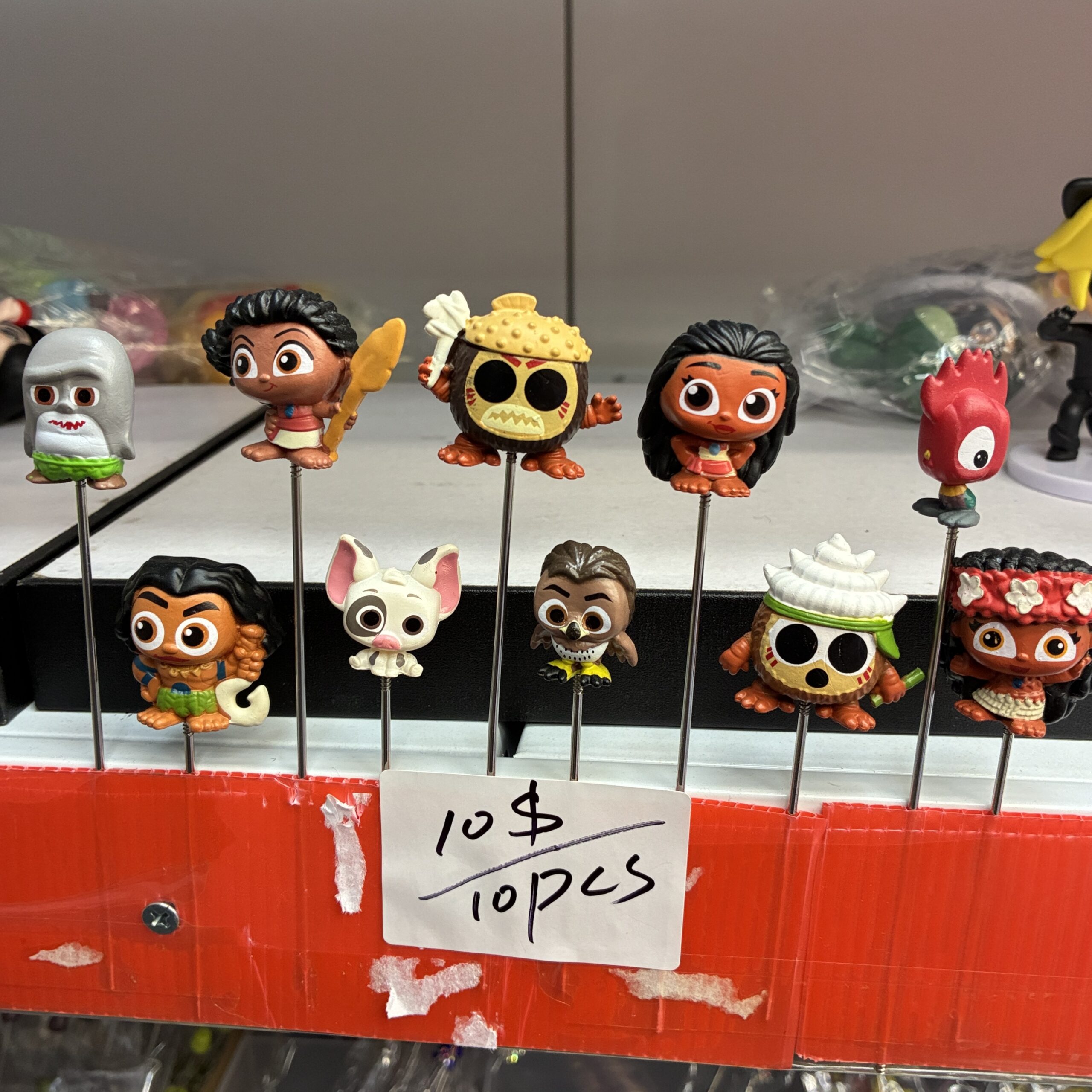 Moana Character Figurine Set (10PCS)