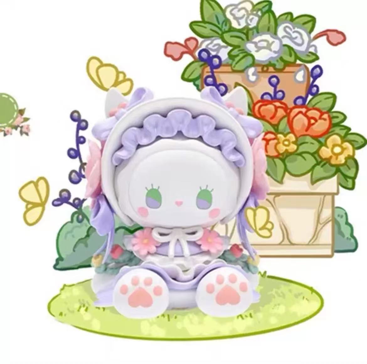 Emma Flower Garden Figurine (1PC)