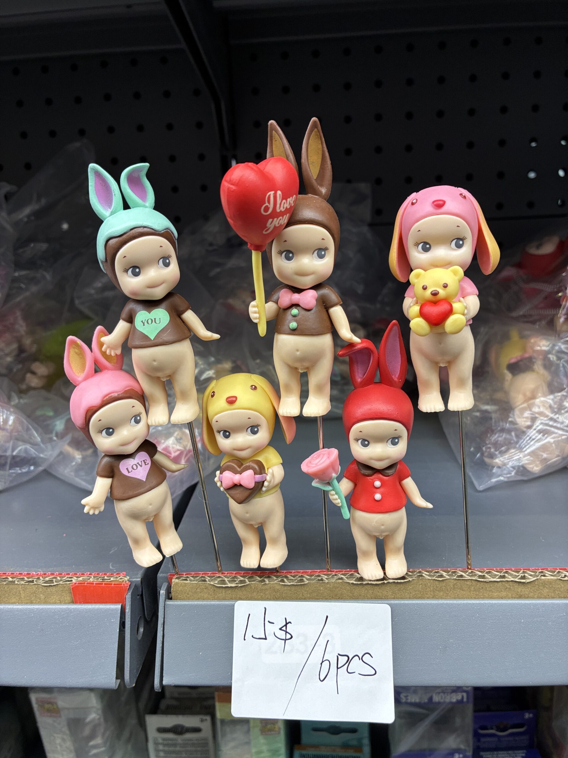 Sonny Angel Valentine’s Day Figurine Set (6PCS)