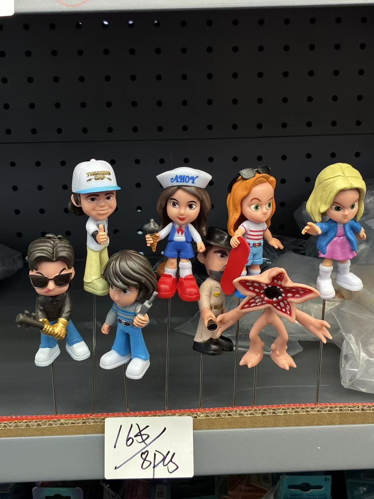 Stranger Things Character Figurine Set (8PCS)