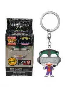 Funko Pocket Pop! Keychain: DC Batman – The Joker (Gamer) (Only @ GameStop Edition)