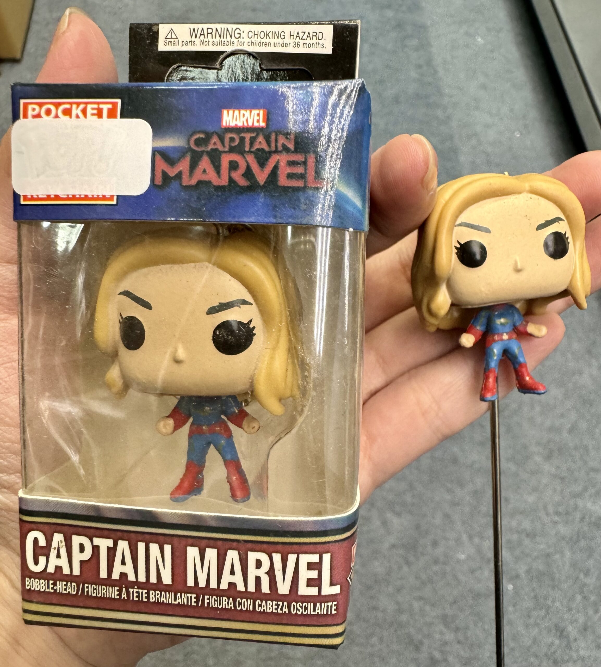 Funko Pocket POP! Keychain: Marvel Captain Marvel – Captain Marvel