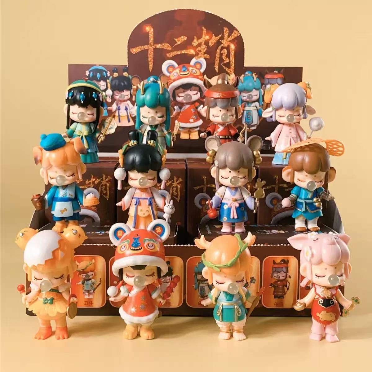 Nanci Chinese Zodiac Figurine Set (12PCS)