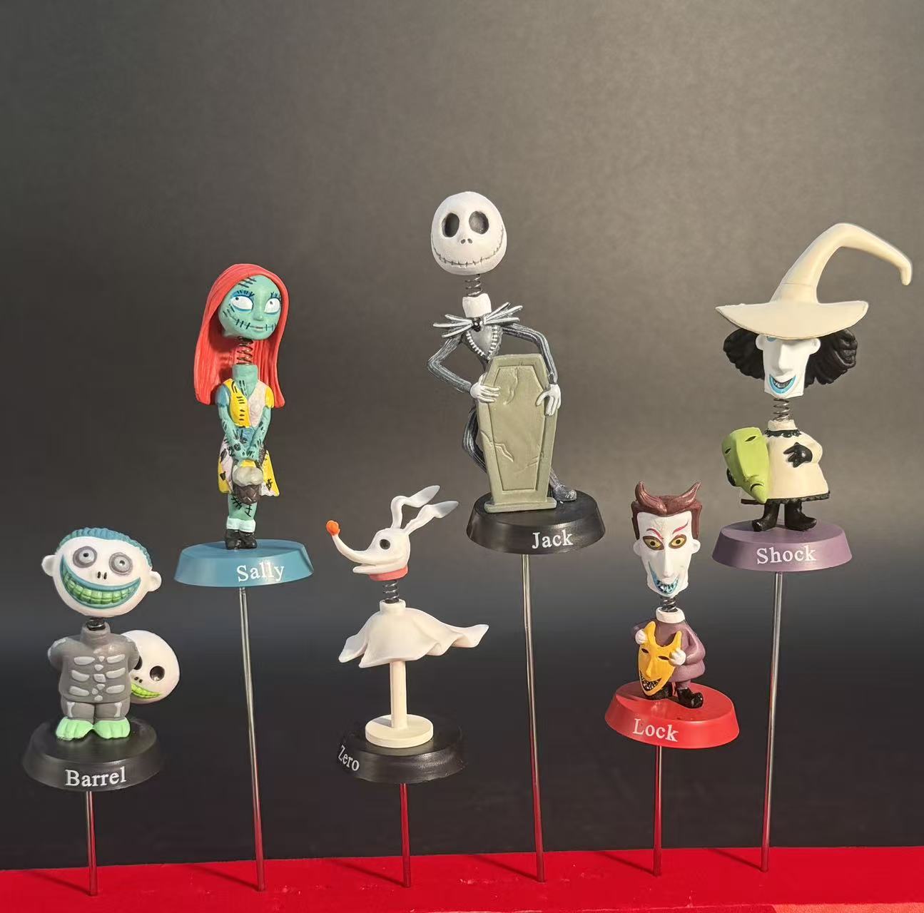 The Nightmare Before Christmas Character DIY Bead Pen Toppers (Set of 6)