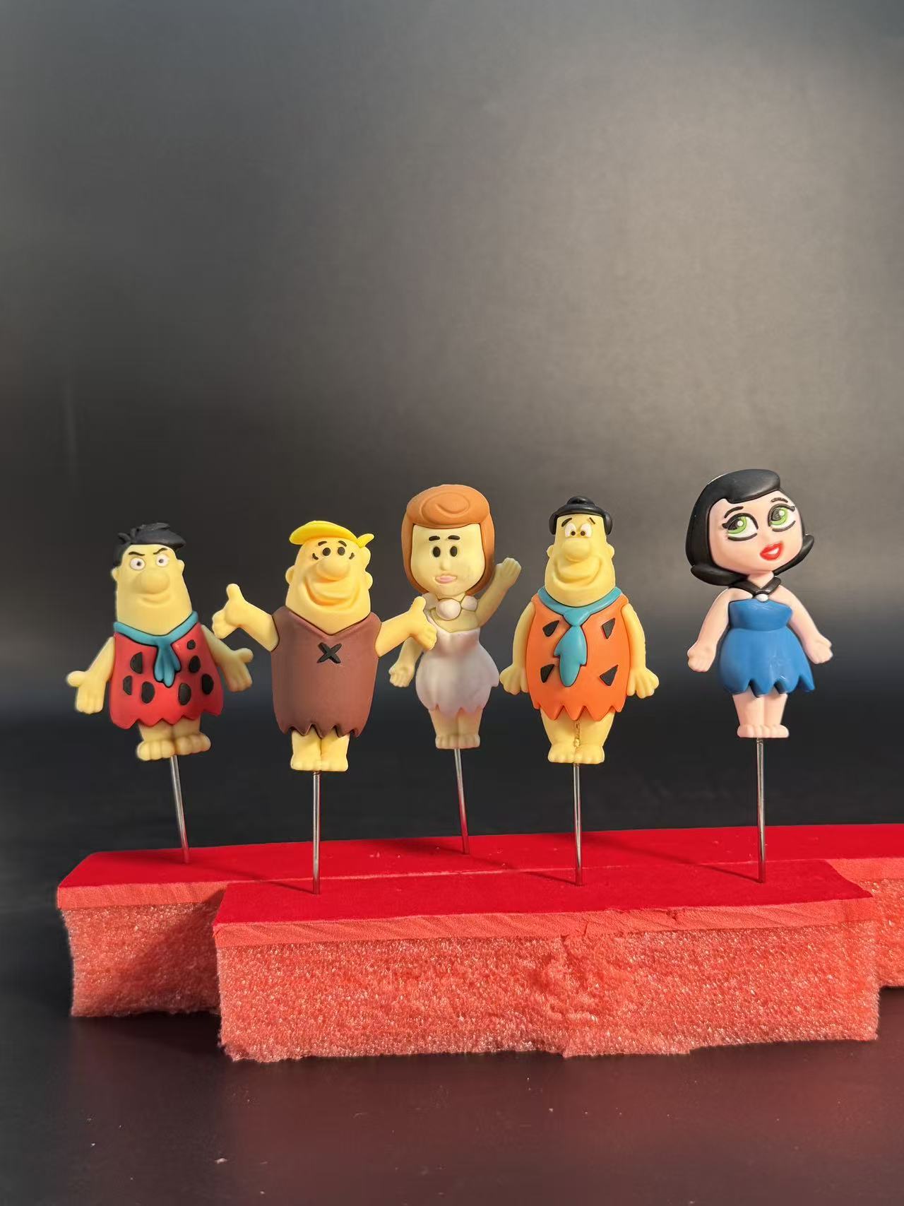 The Flintstones Character Bead Pen Toppers – 5 pcs