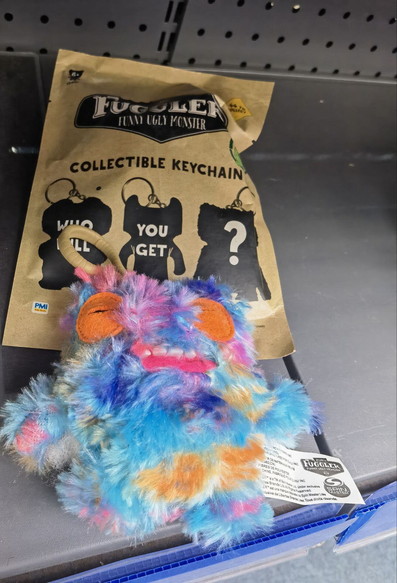 Tie-Dye Funny Monster Plush Keychain Mystery Blind Bag - Image 7