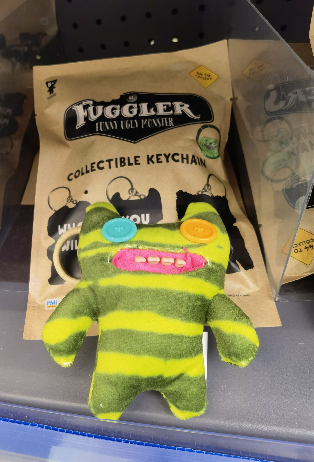 Tie-Dye Funny Monster Plush Keychain Mystery Blind Bag - Image 4