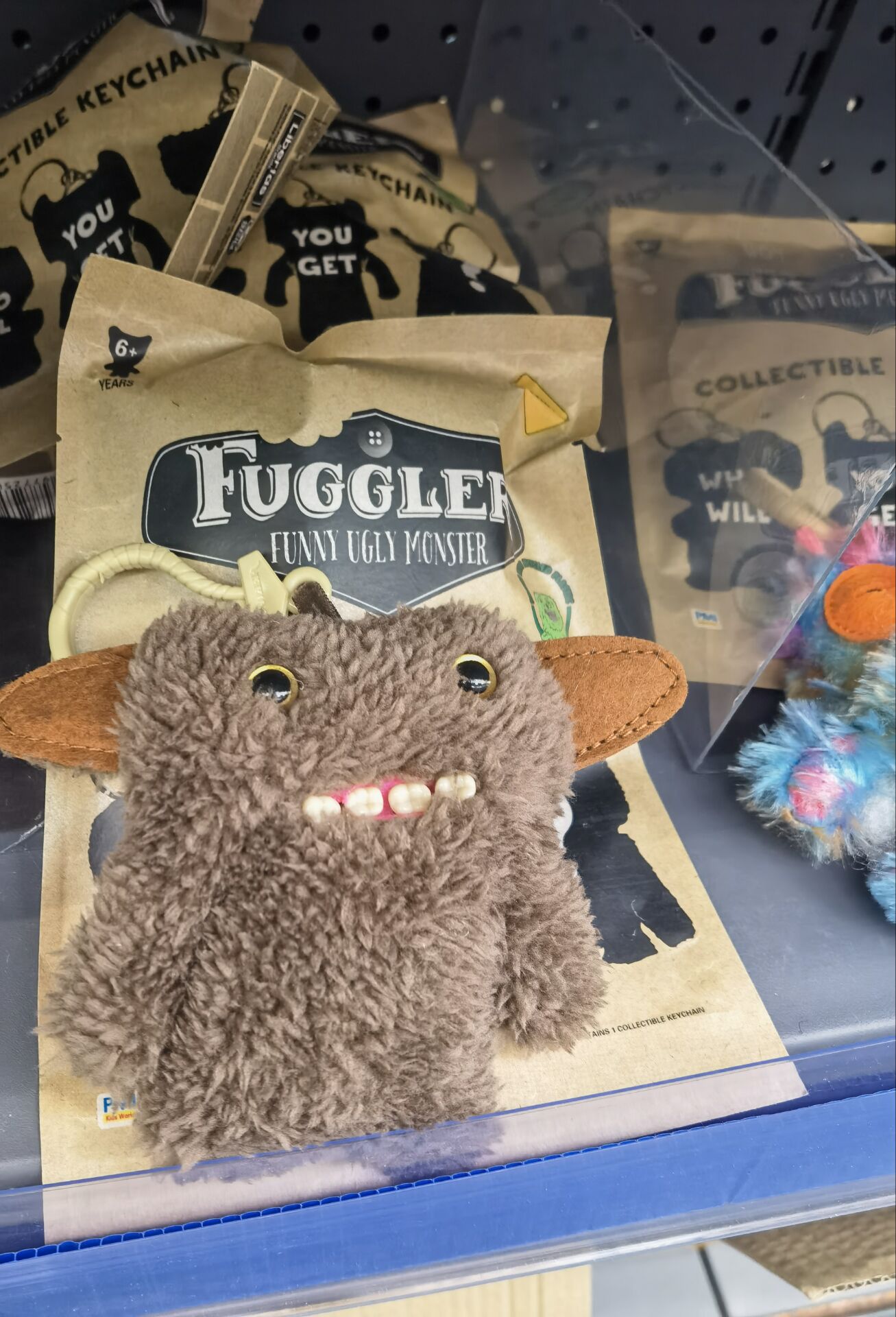 Tie-Dye Funny Monster Plush Keychain Mystery Blind Bag - Image 6