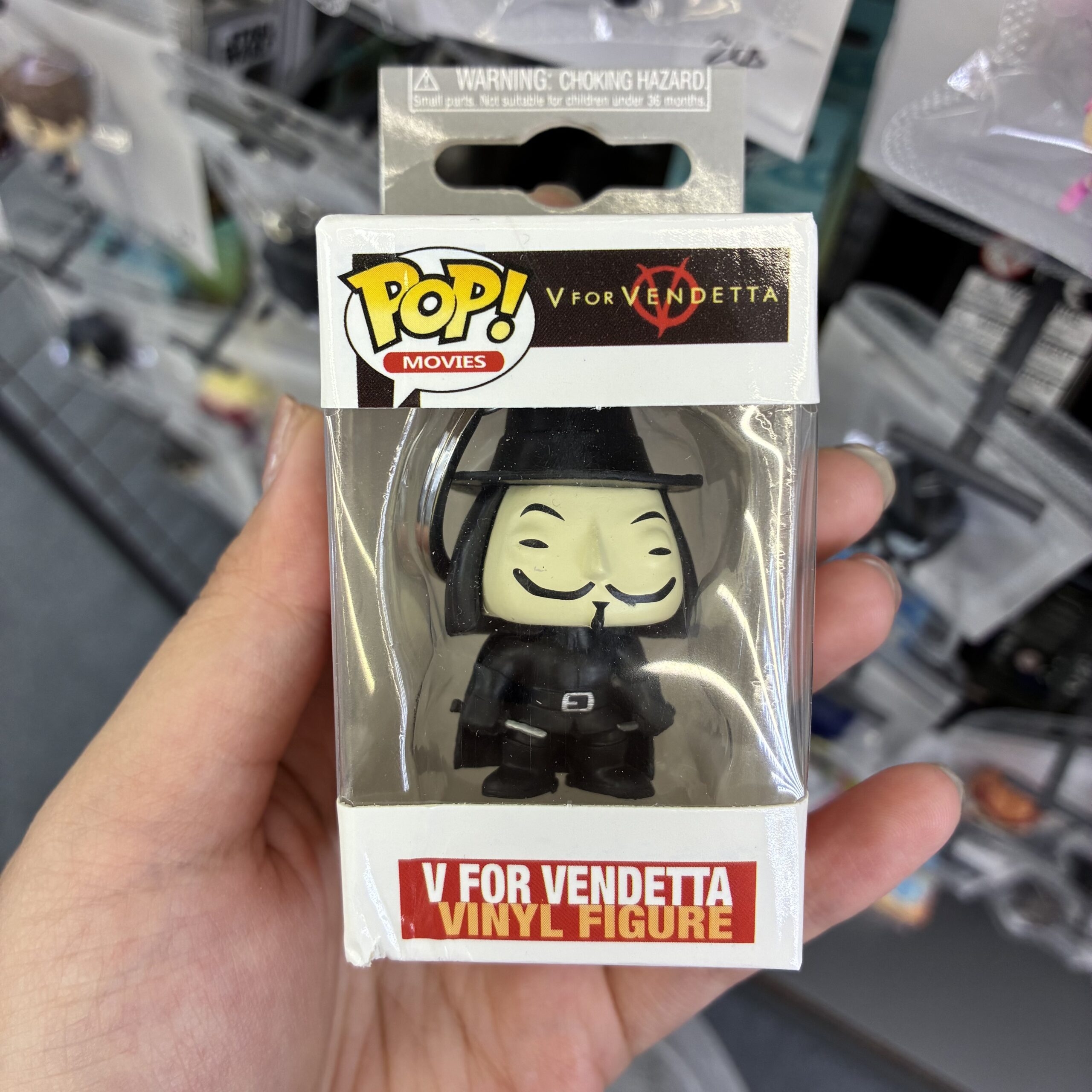V for Vendetta Funko Pocket Pop! Keychain Vinyl Figure