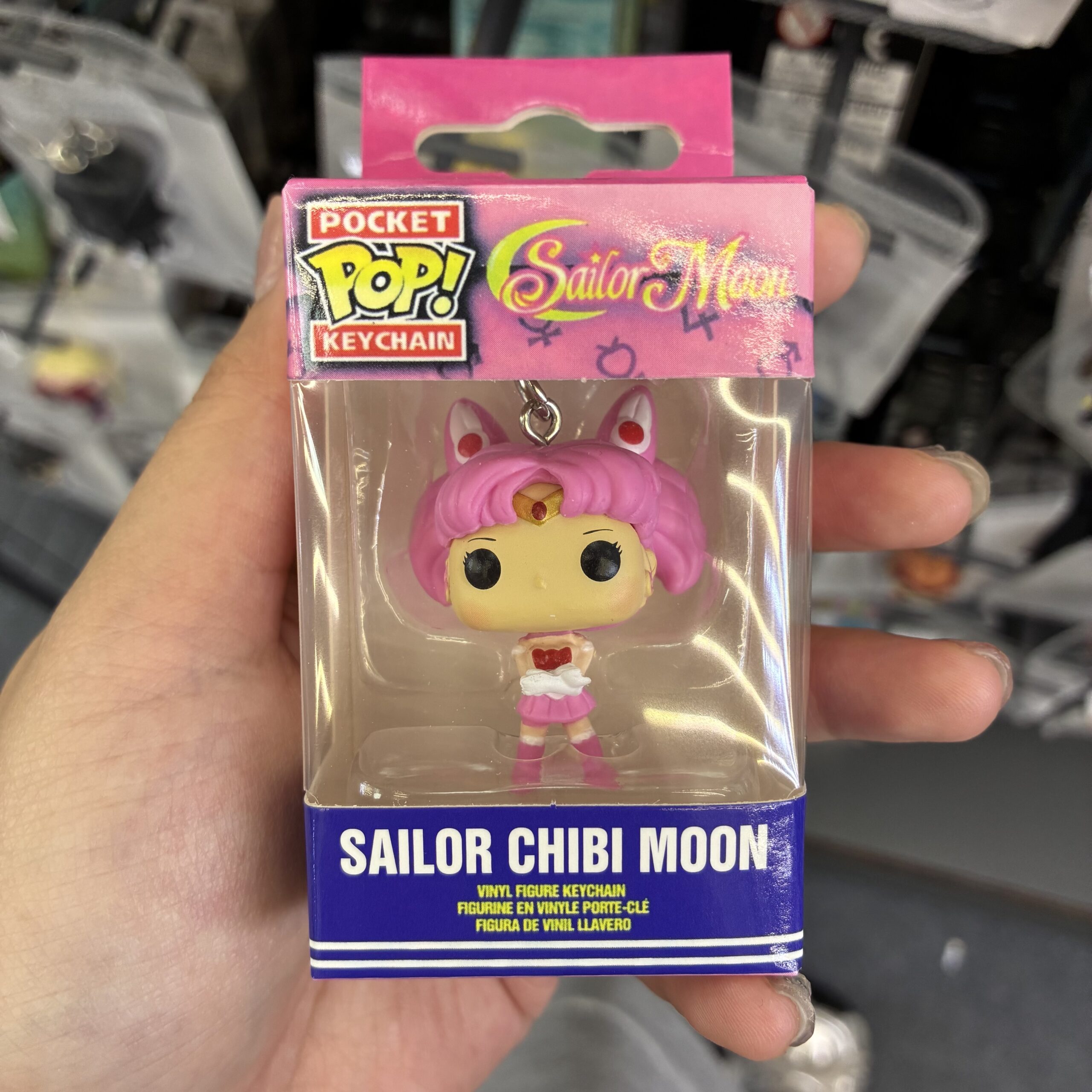 Funko Pocket Pop! Keychain Sailor Moon – Sailor Chibi Moon Vinyl Figure