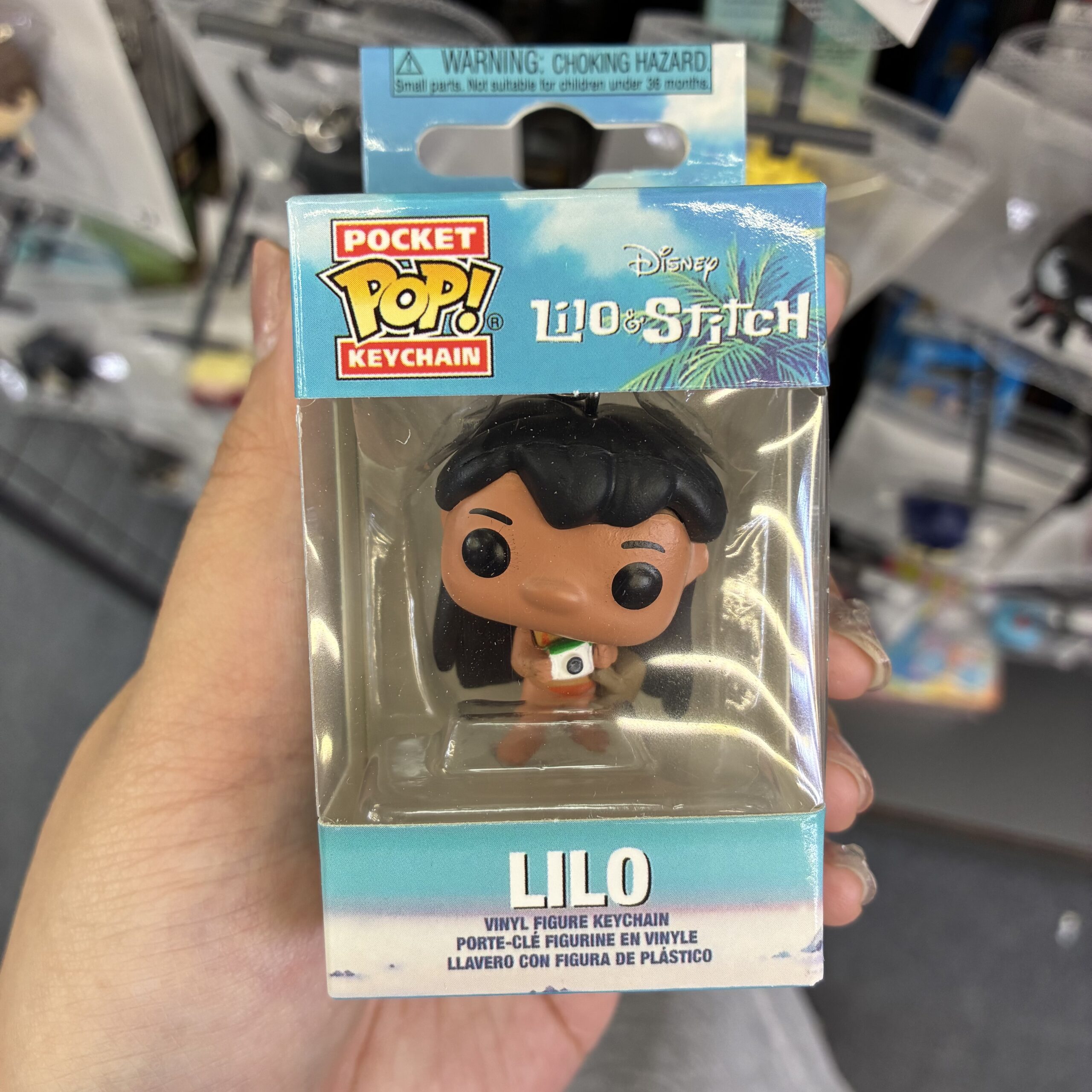 Disney Lilo & Stitch Lilo Pocket Pop! Keychain Funko Vinyl Figure
