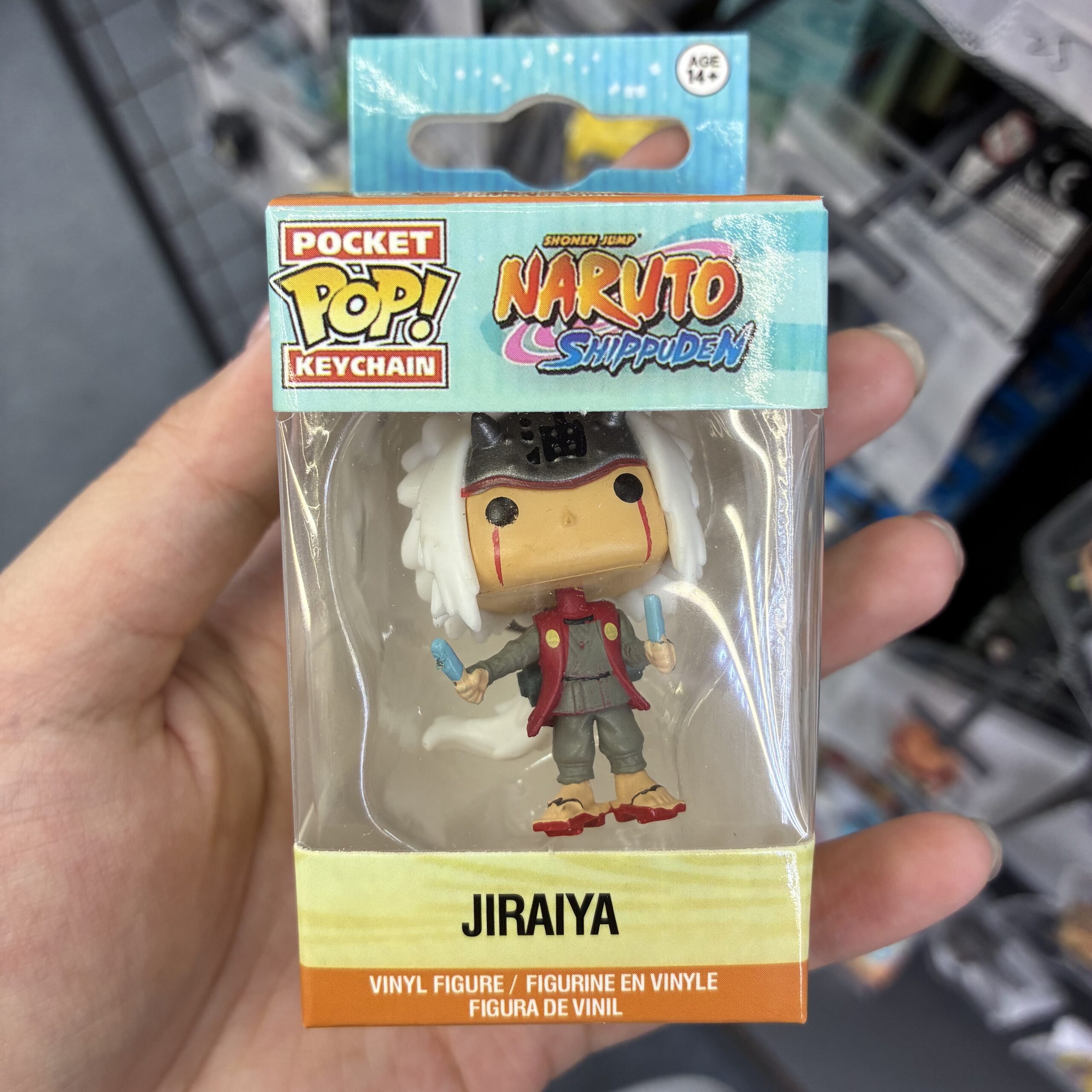 Jiraiya Naruto Shippuden Funko Pop Keychain