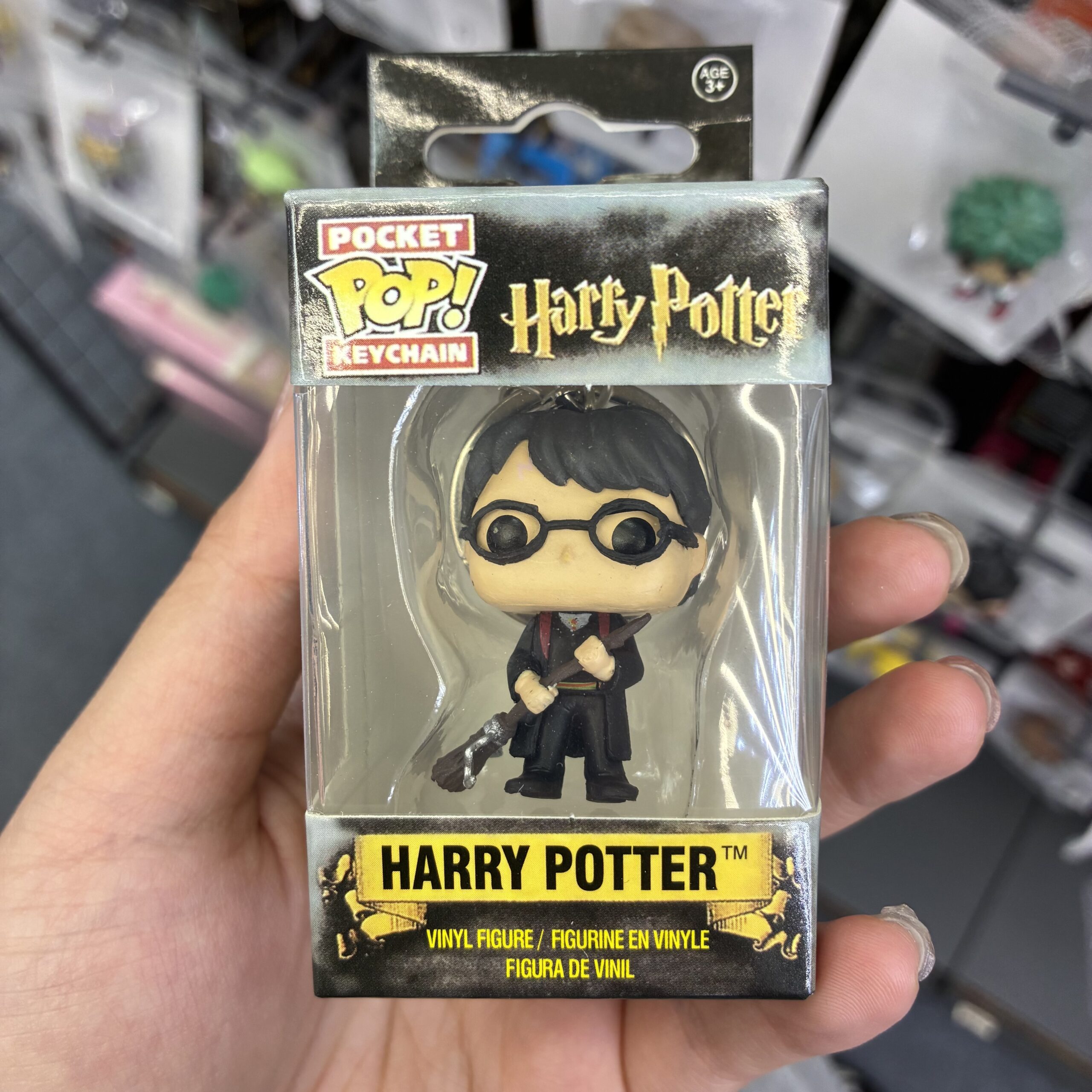 Harry Potter Pocket Pop! Keychain – Official Funko Wizarding World Collectible