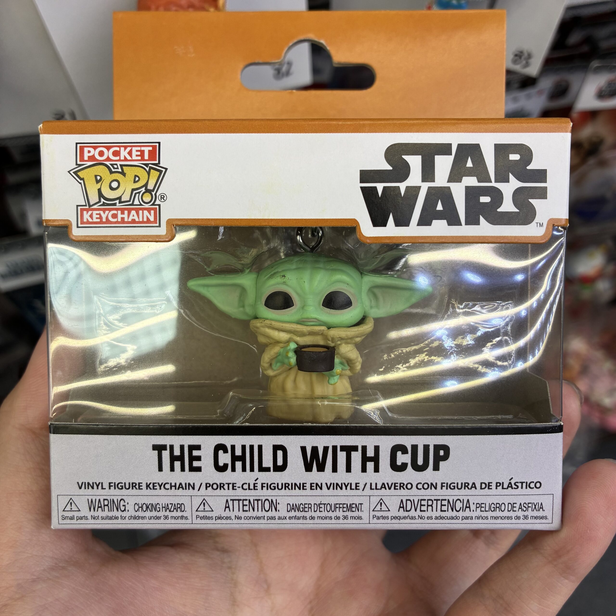 Cute The Child Grogu Star Wars Funko Pop Keychain | Fan Collectible Gift