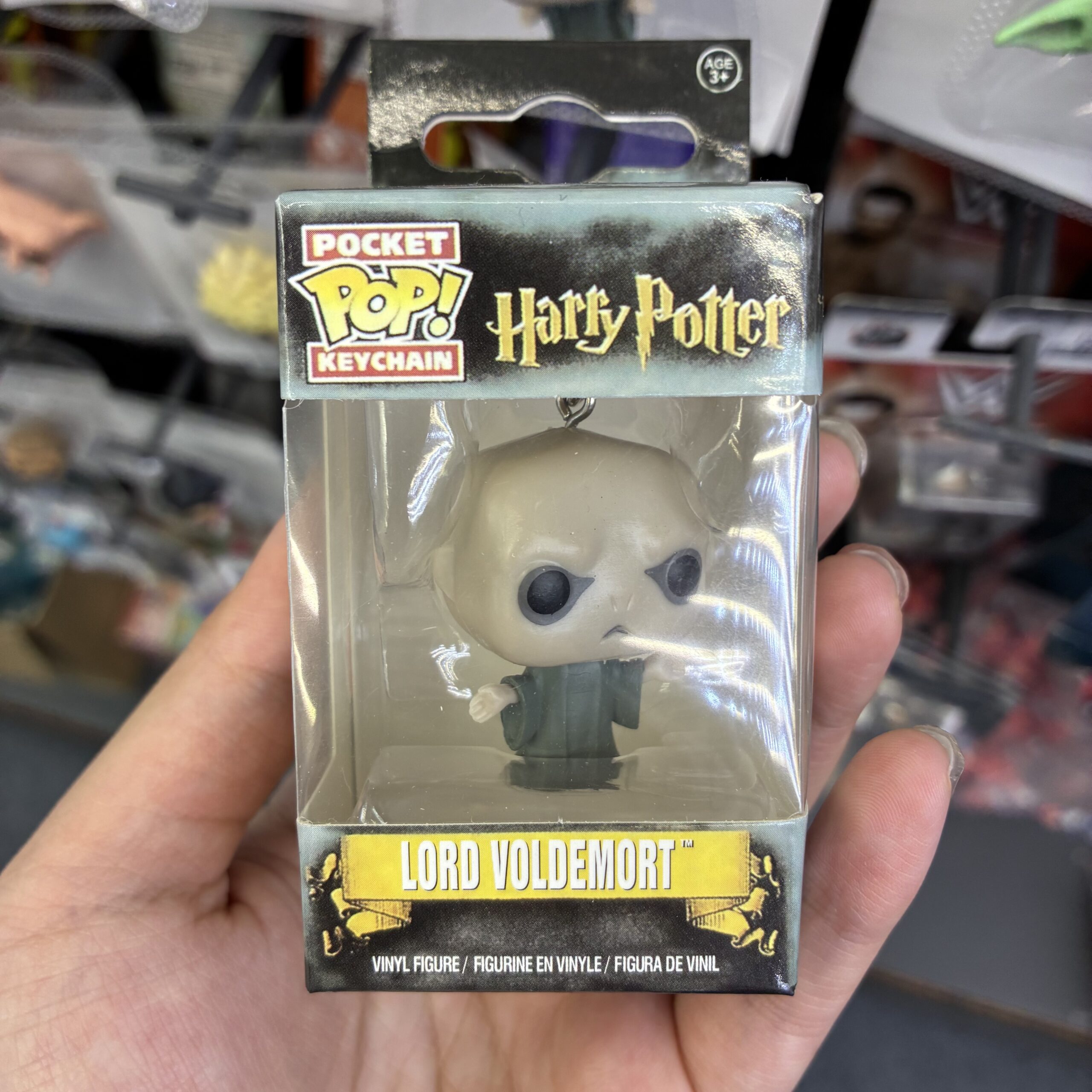 Cute Lord Voldemort Harry Potter Funko Pop Keychain | Wizarding World Fan Gift