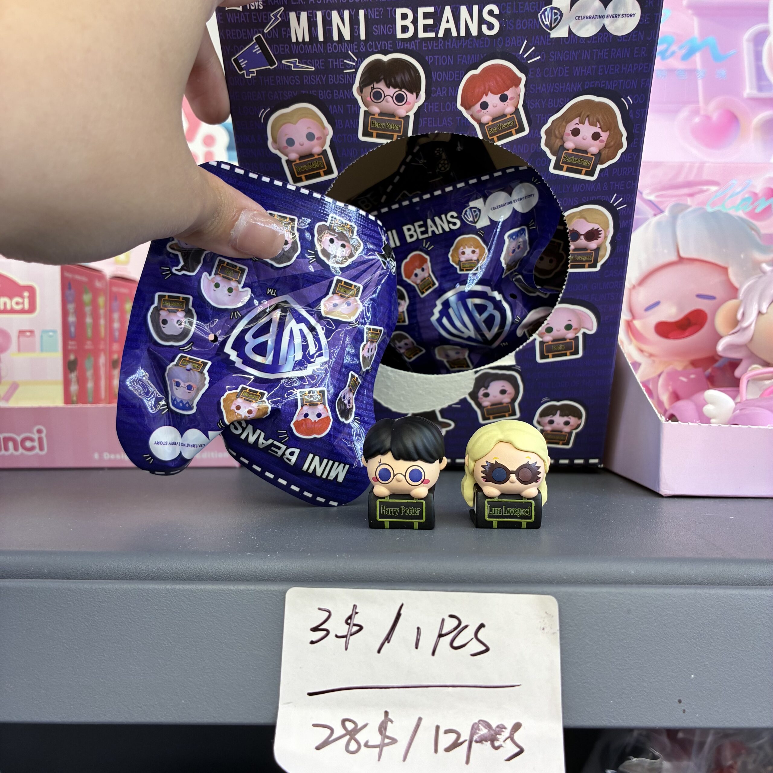 12PCS Harry Potter “Mini Beans” Blind Box – Warner Bros. Licensed Collectible