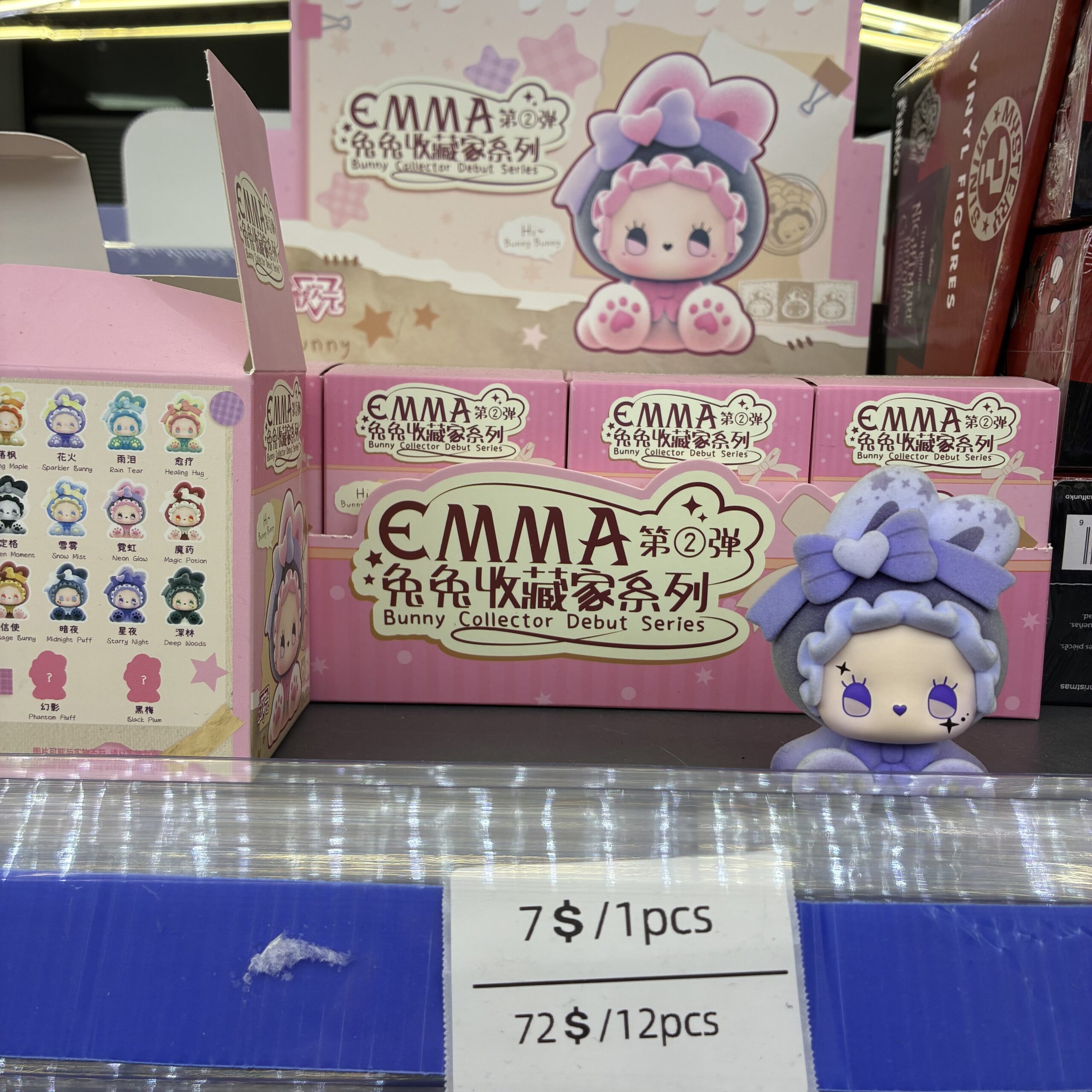 12PCS EMMA Bunny Collector Debut Series Vol.2 Blind Box Collectible Figure