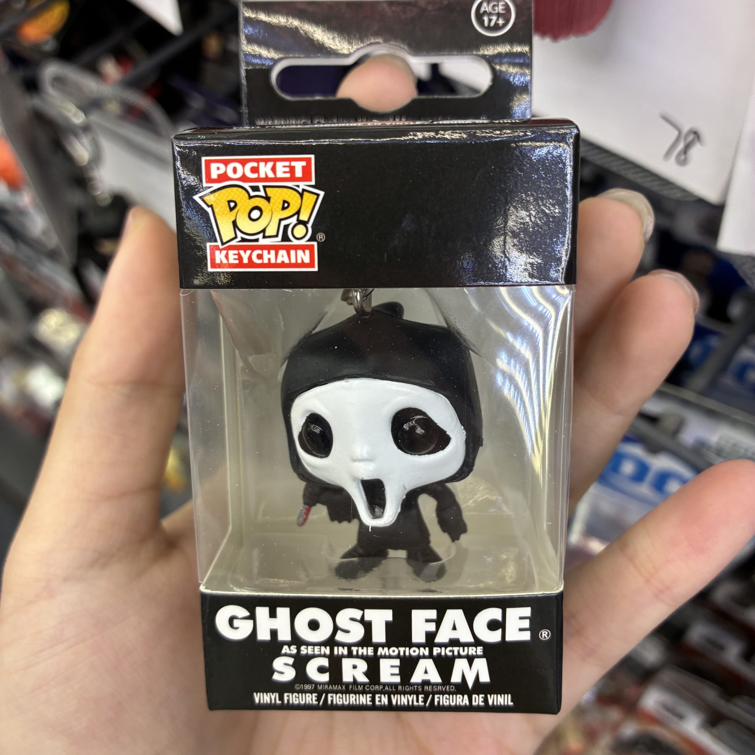 Funko Pocket Pop! Keychain Scream Ghost Face Vinyl Figure
