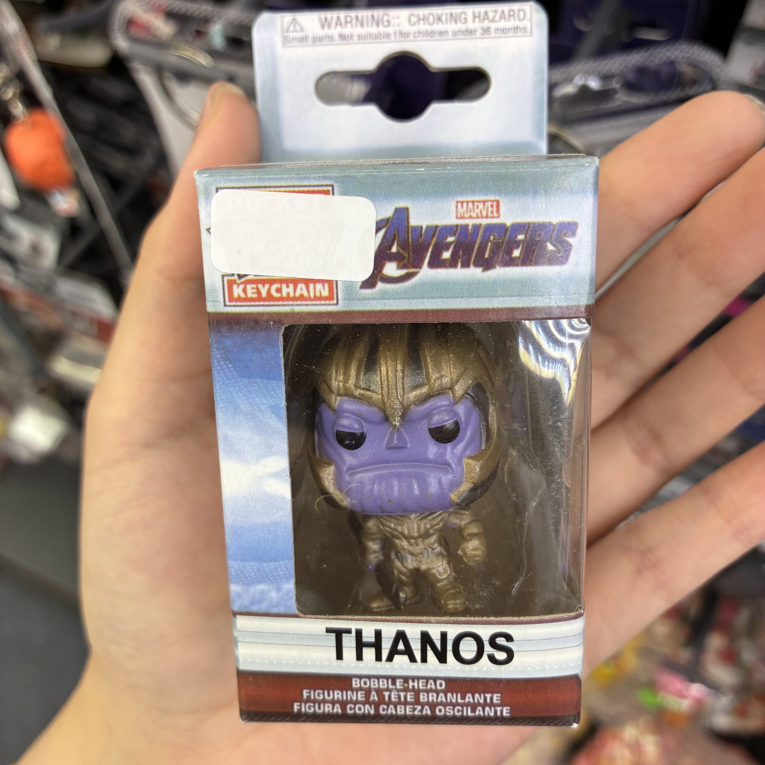 Marvel Avengers Thanos Mini Figure Keychain