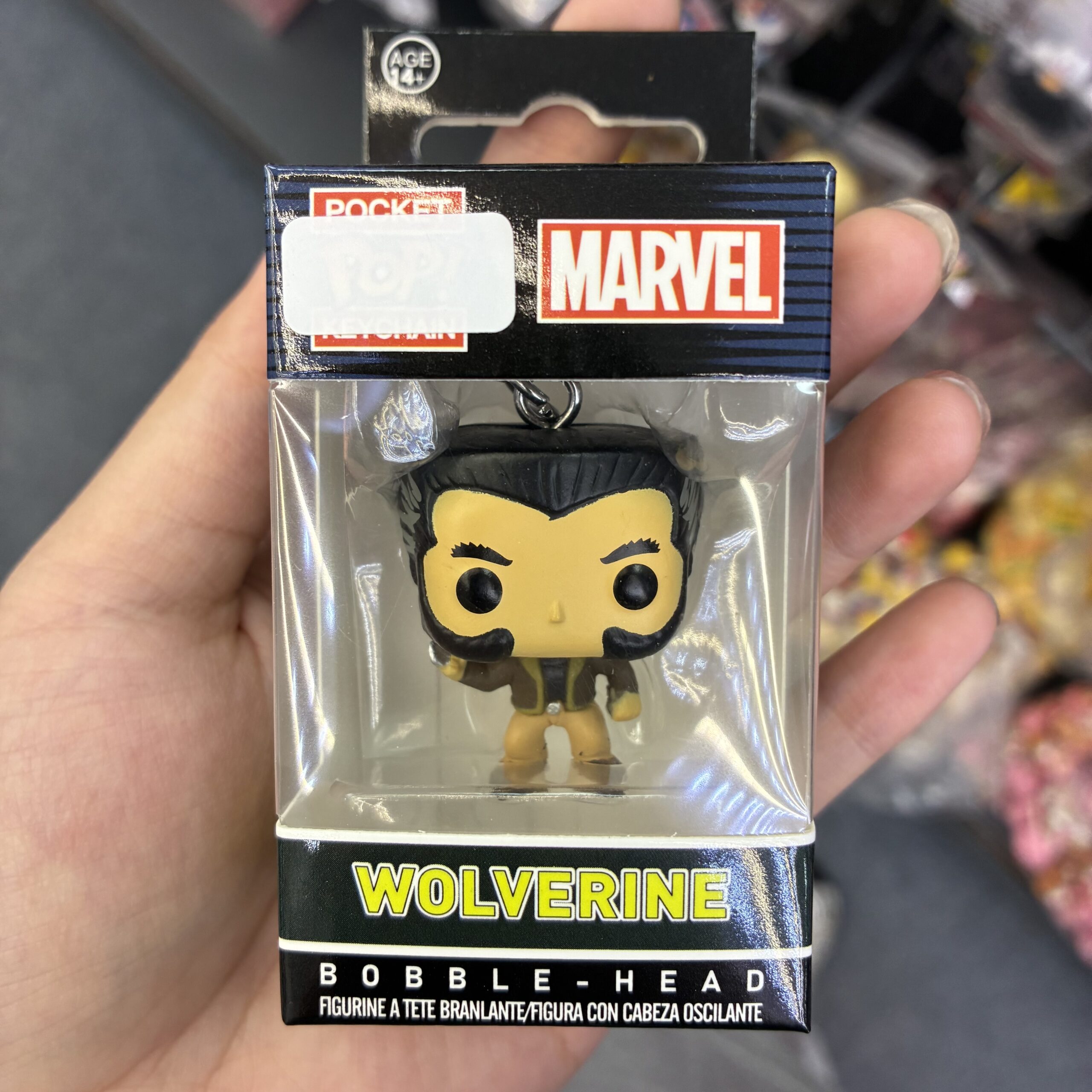 Funko Pocket Pop! Keychain Marvel Wolverine Vinyl Figure