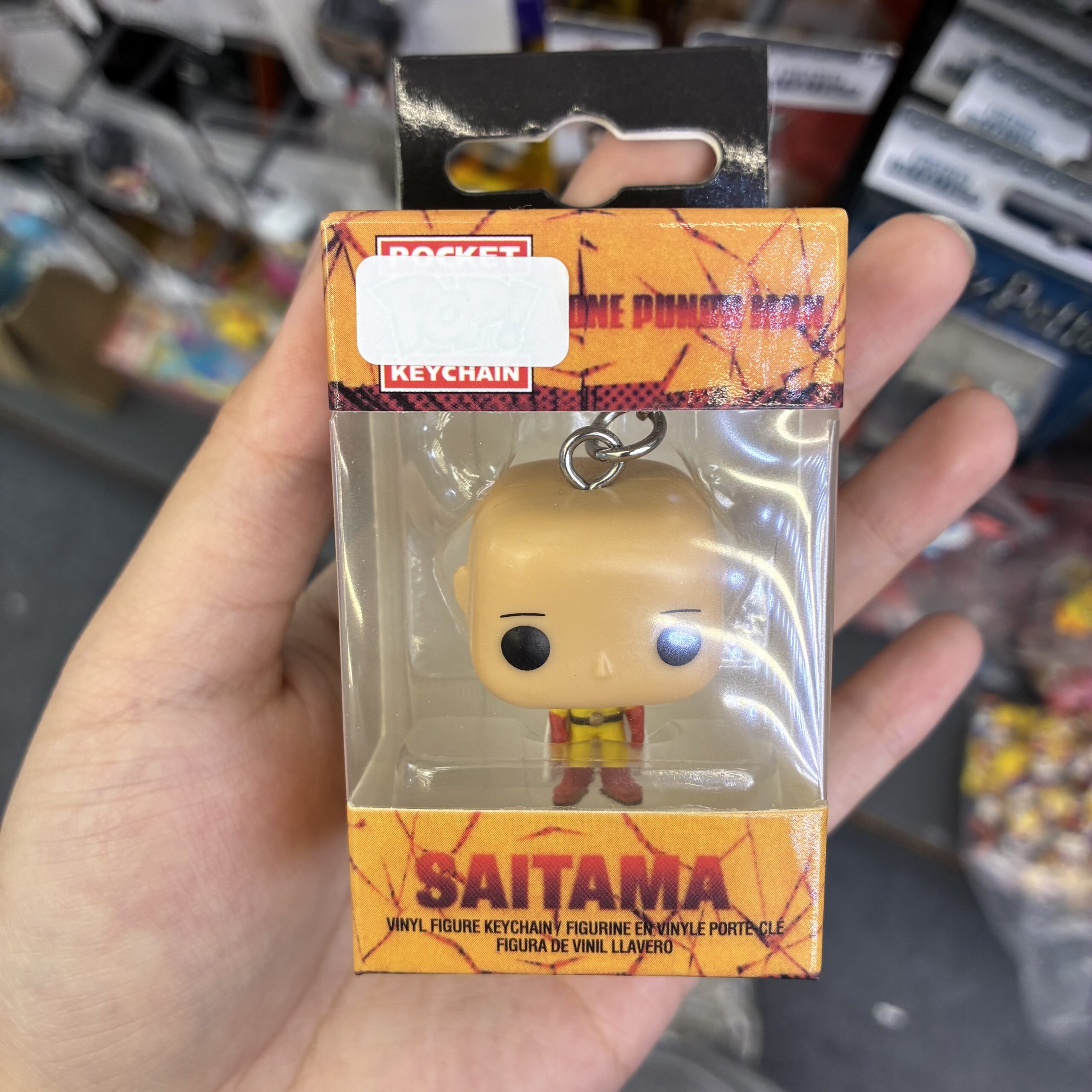 Funko Pocket Pop! Keychain One Punch Man Saitama Vinyl Figure