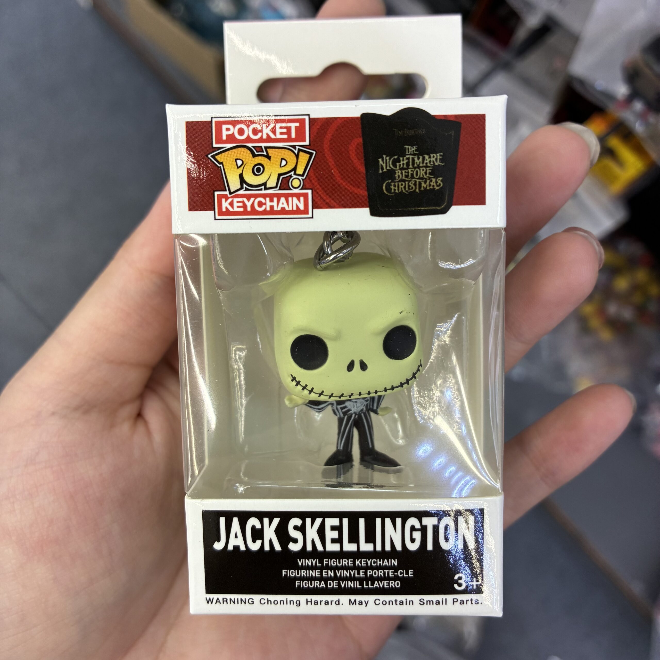 Funko Pocket Pop! Keychain The Nightmare Before Christmas Jack Skellington Vinyl Figure