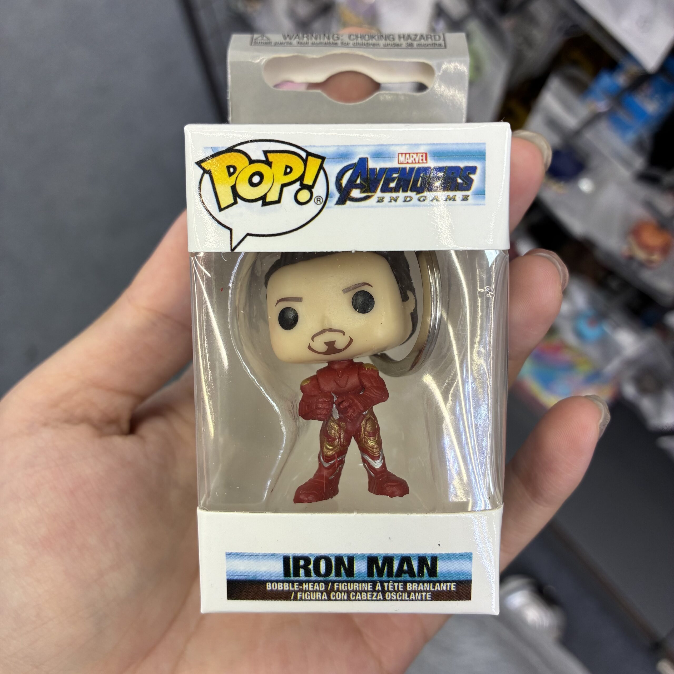 Funko Pop! Keychain Marvel Avengers Endgame Iron Man Vinyl Figure