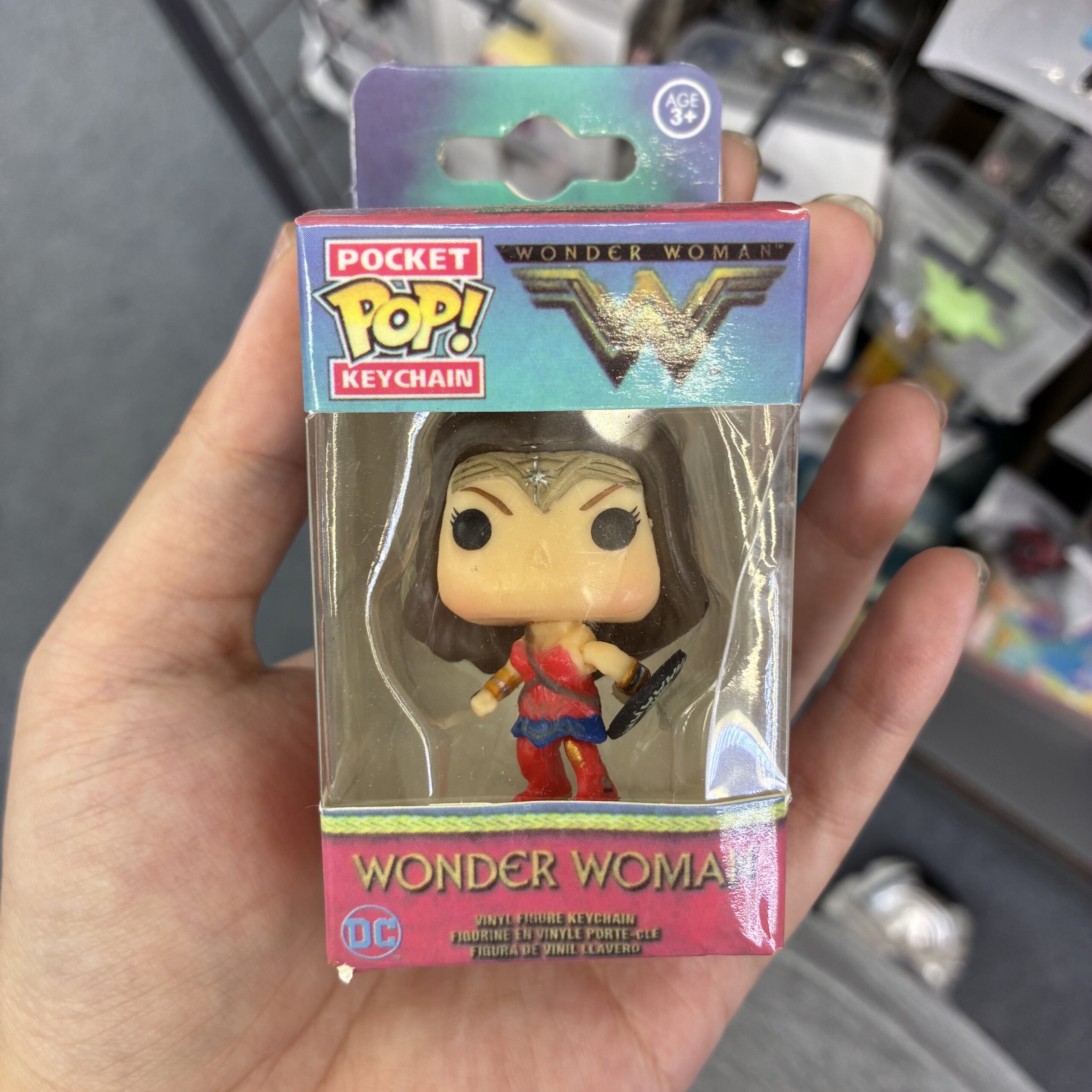 Funko Pocket Pop! Keychain DC Wonder Woman Vinyl Figure