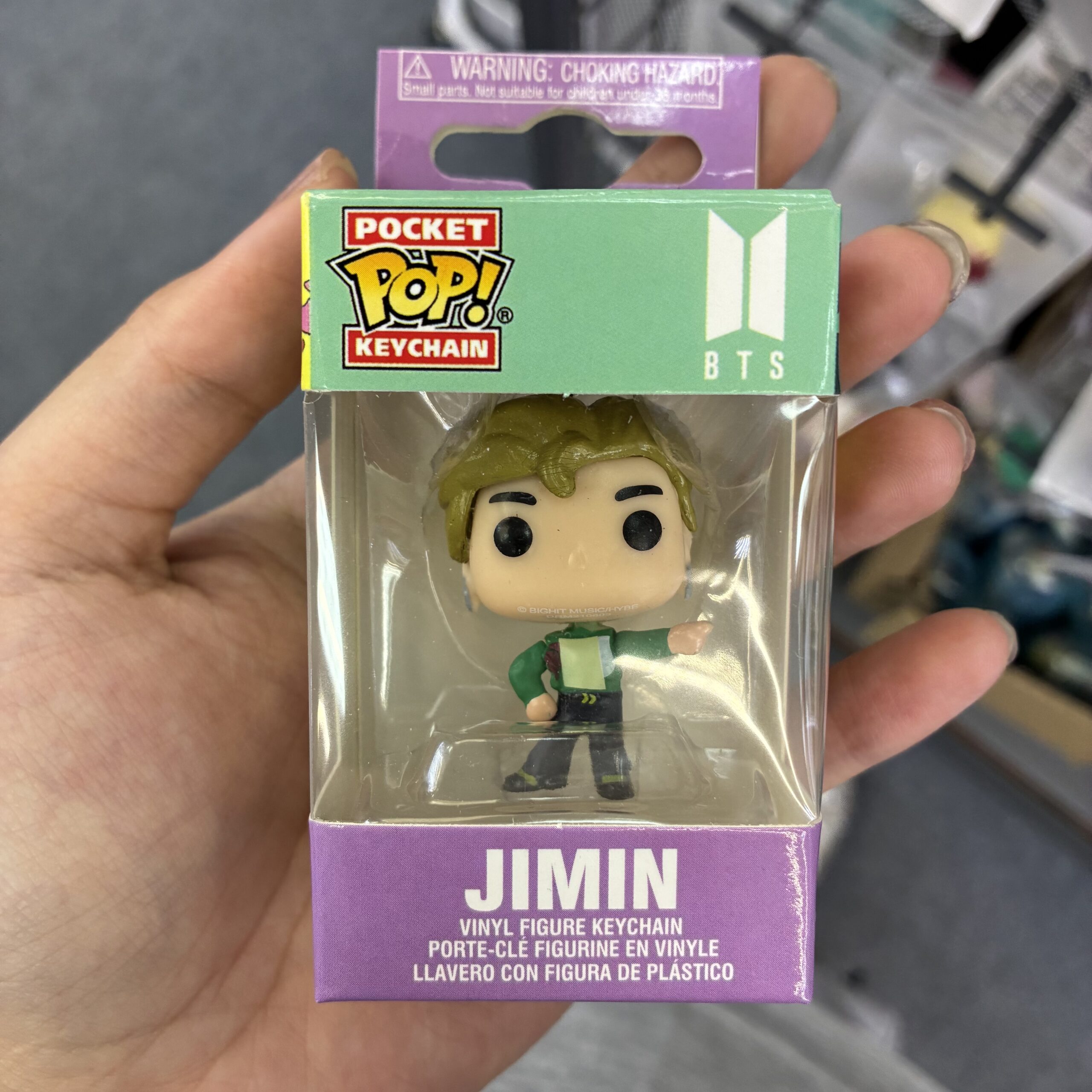 Funko Pocket Pop! Keychain BTS Jimin Vinyl Figure