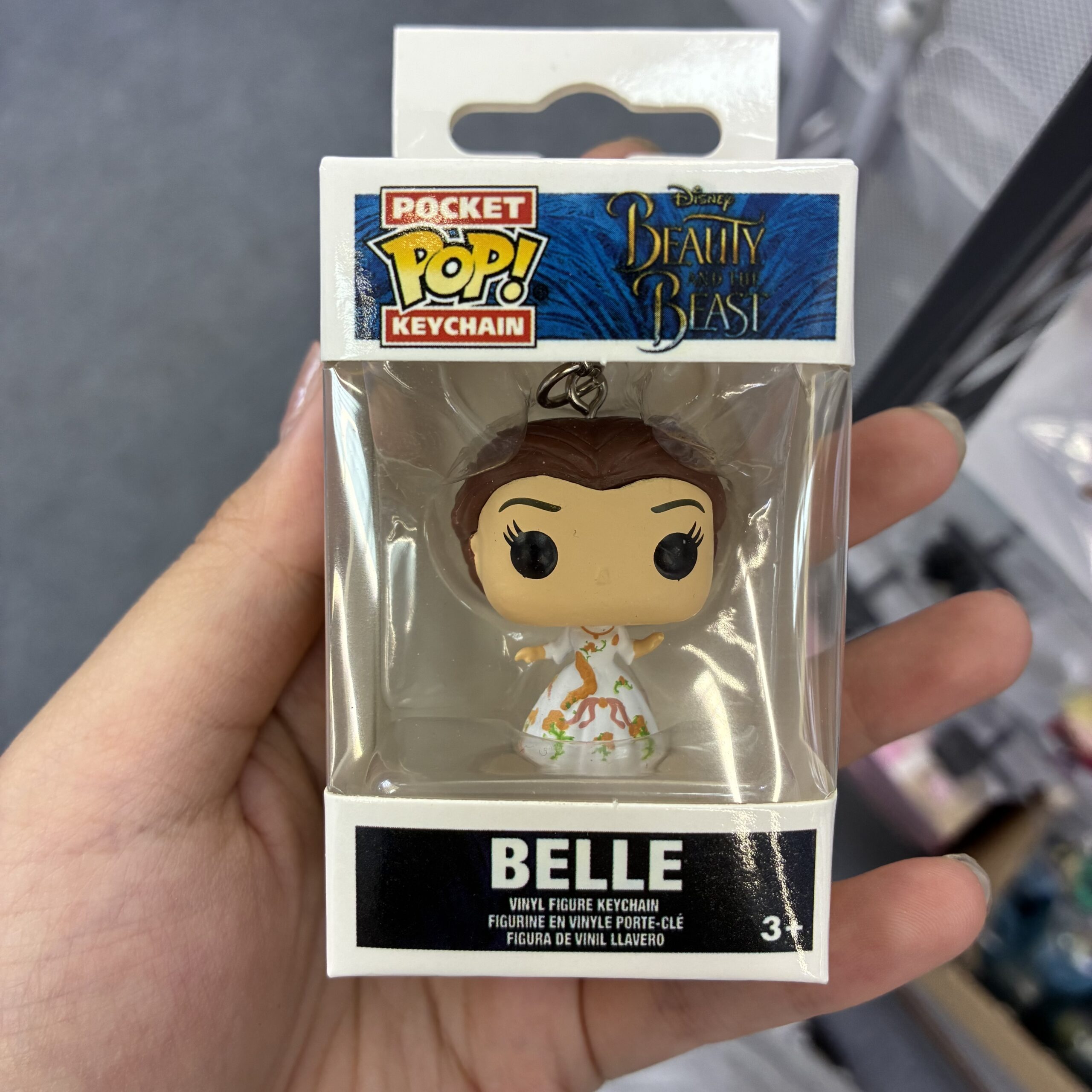 Funko Pocket Pop! Keychain Disney Beauty and the Beast Belle Vinyl Figure