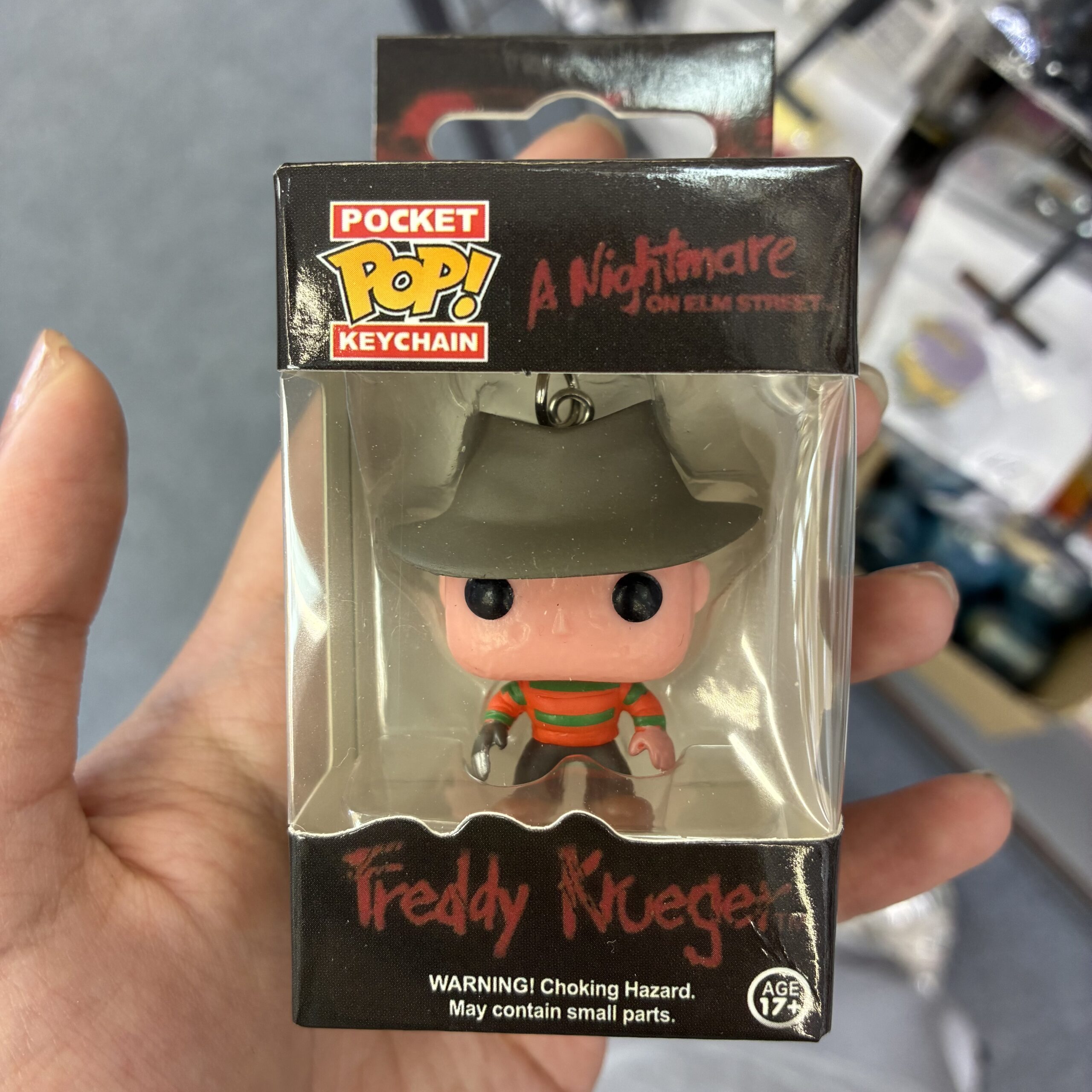 Funko Pocket Pop! Keychain A Nightmare on Elm Street Freddy Krueger Vinyl Figure