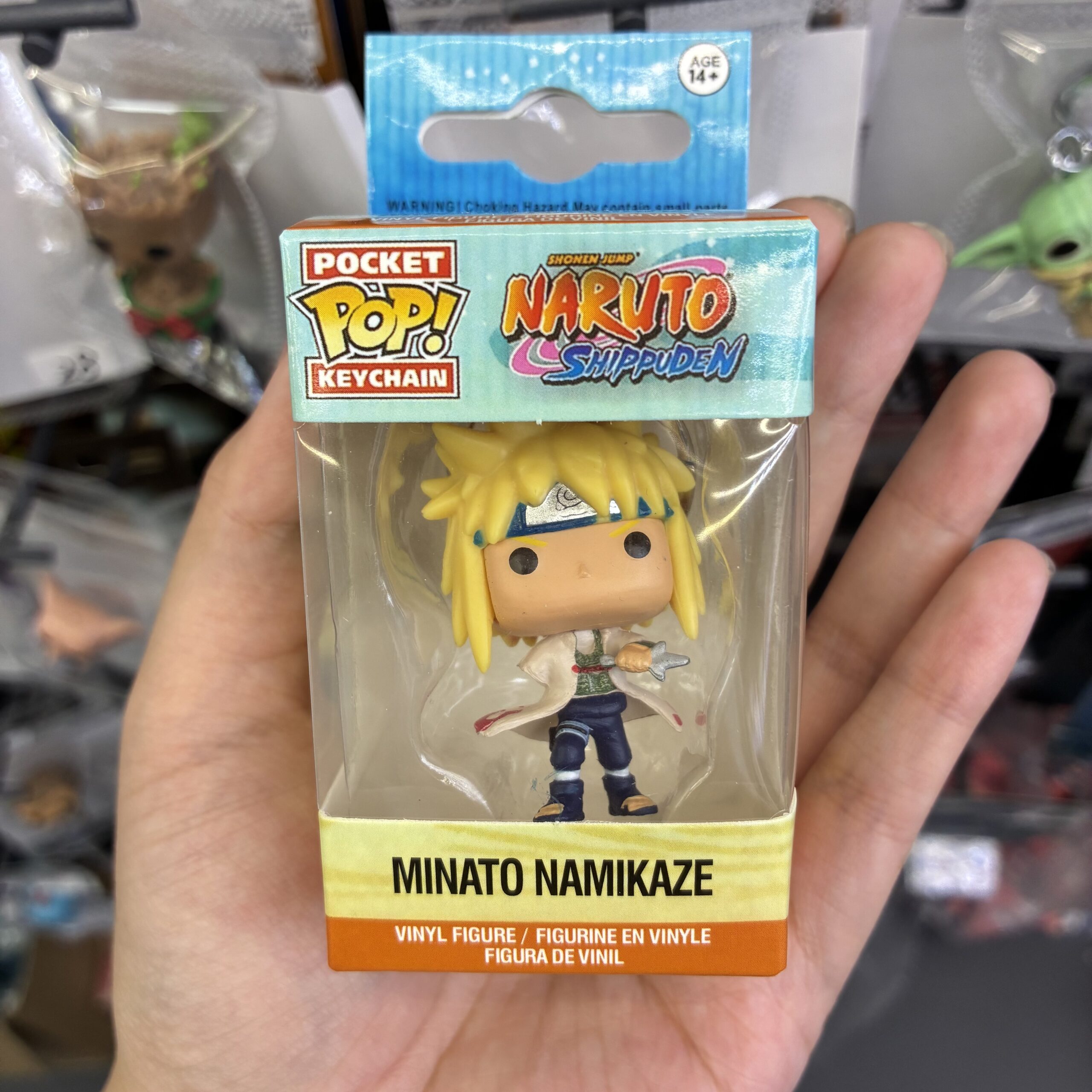 Funko Pocket Pop! Keychain Naruto Shippuden Minato Namikaze Vinyl Figure