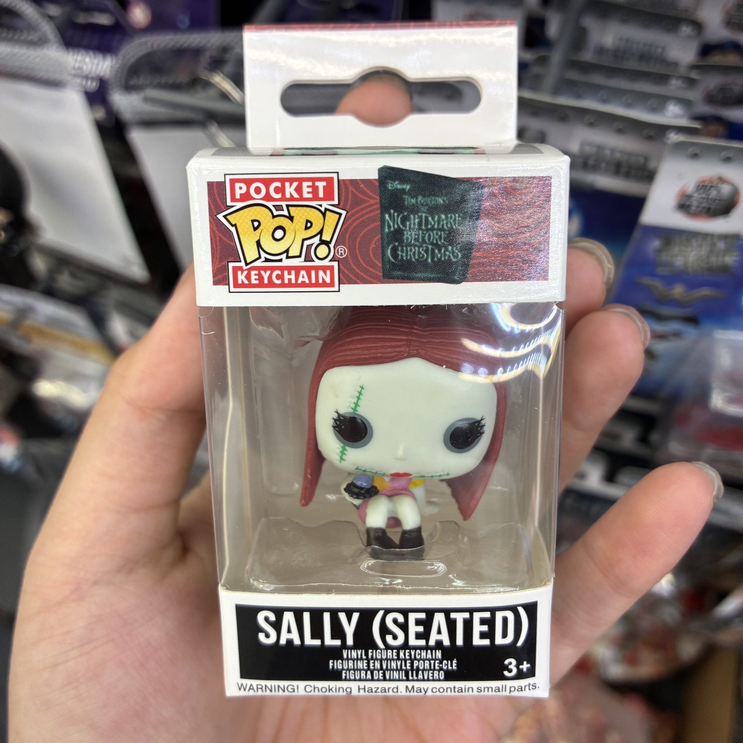 Funko Pocket Pop! Keychain The Nightmare Before Christmas Sally Seated Vinyl Figure
