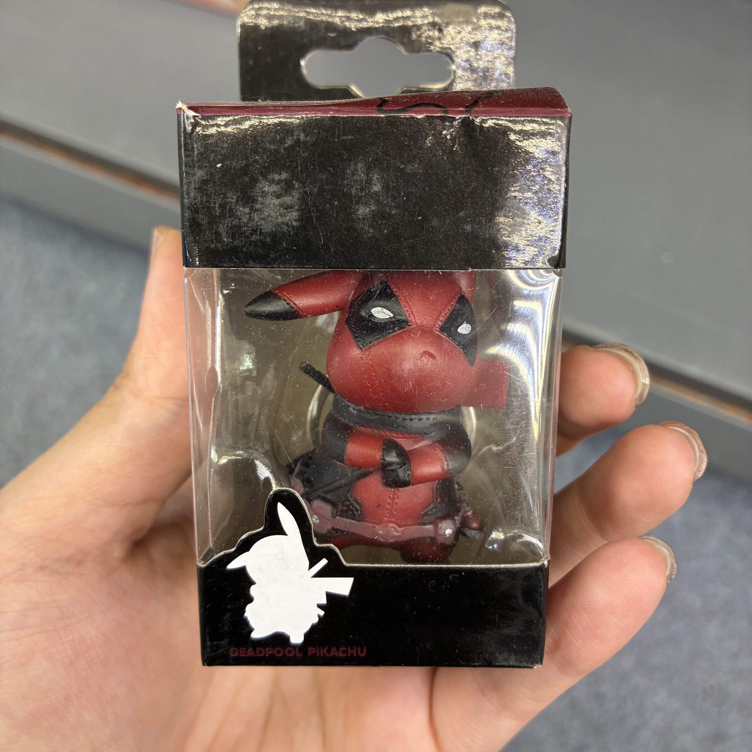 Deadpool Pikachu Cosplay Mini Vinyl Figure