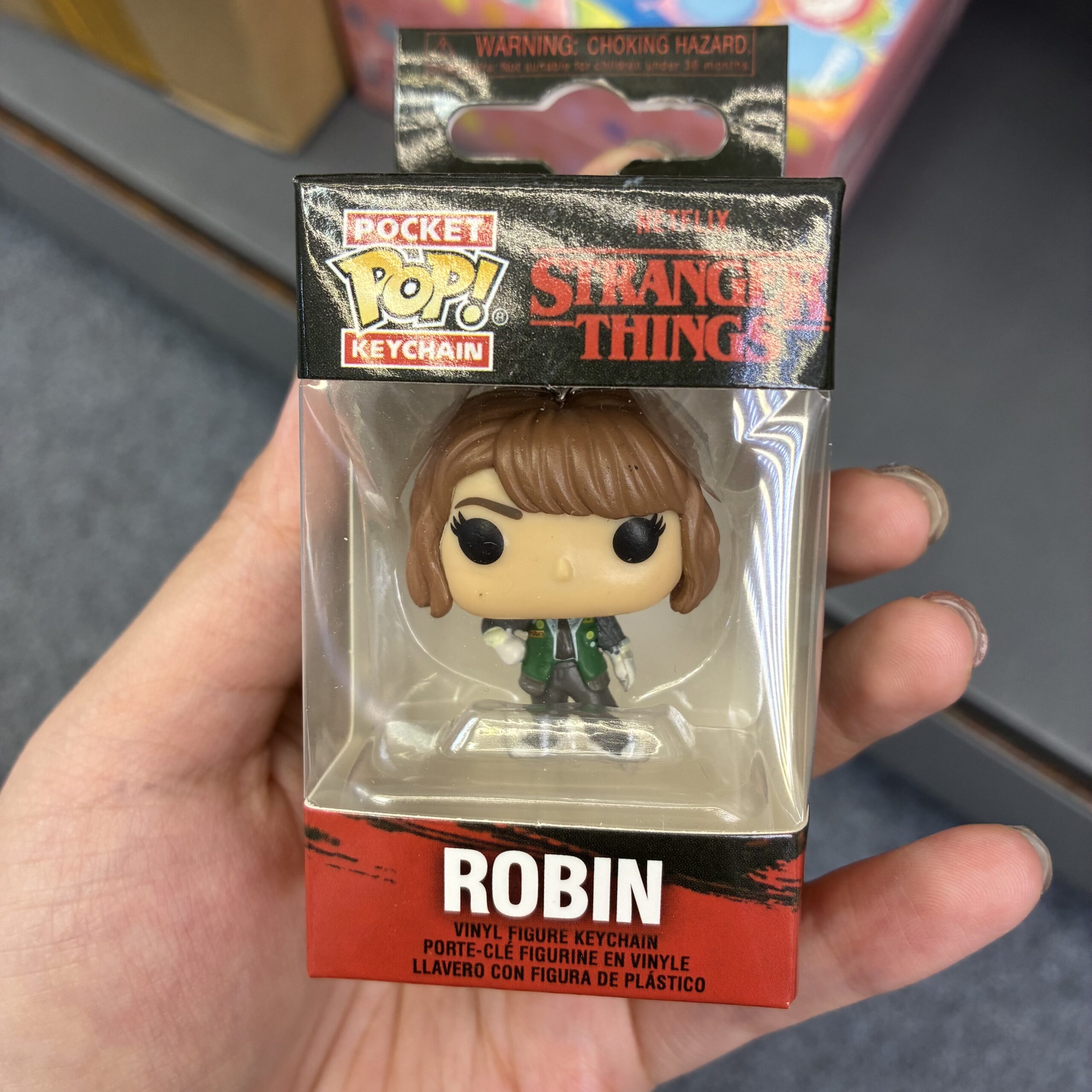 Funko Pocket Pop! Keychain Stranger Things Robin Vinyl Figure