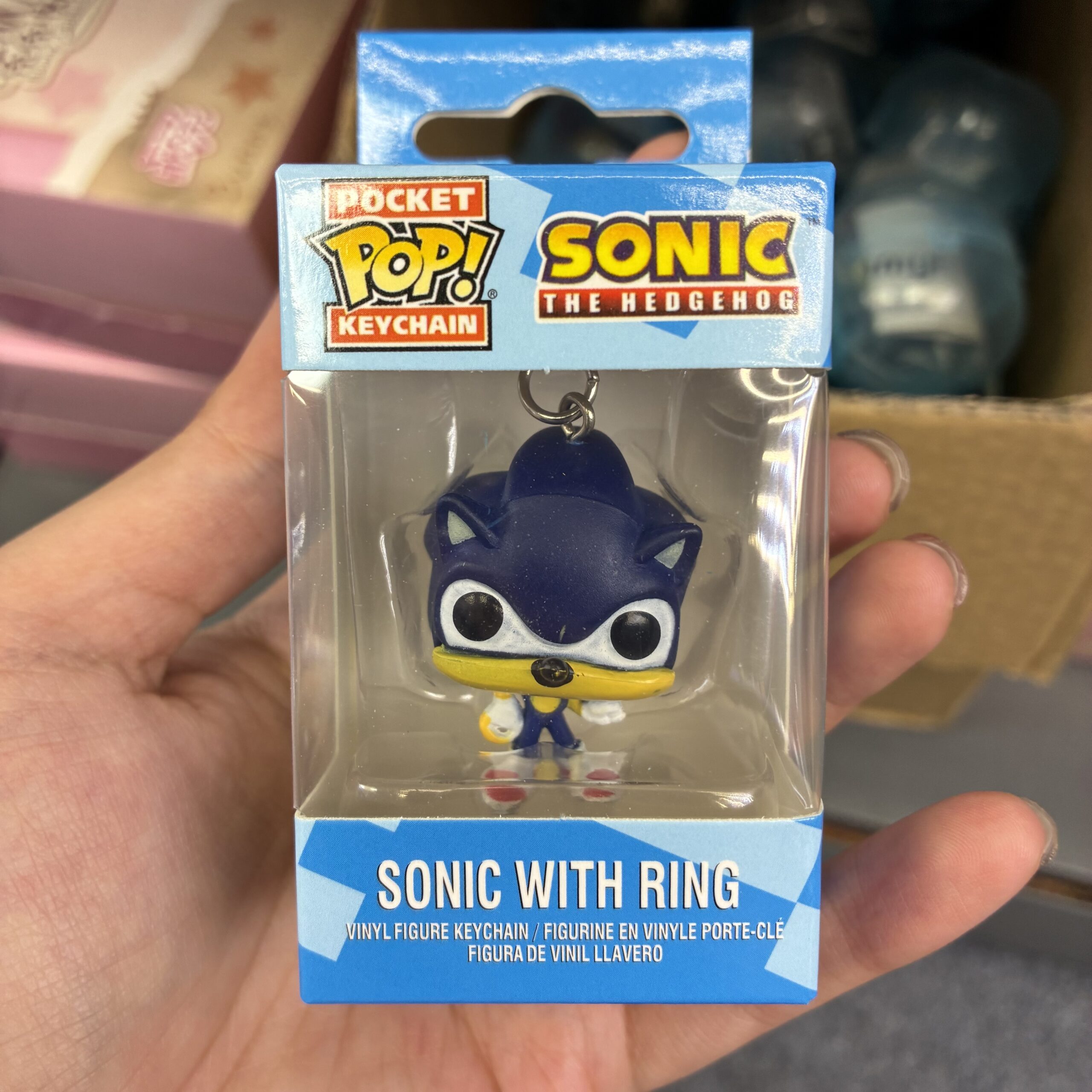Funko Pocket Pop! Keychain Sonic the Hedgehog Sonic with Ring Vinyl Figure