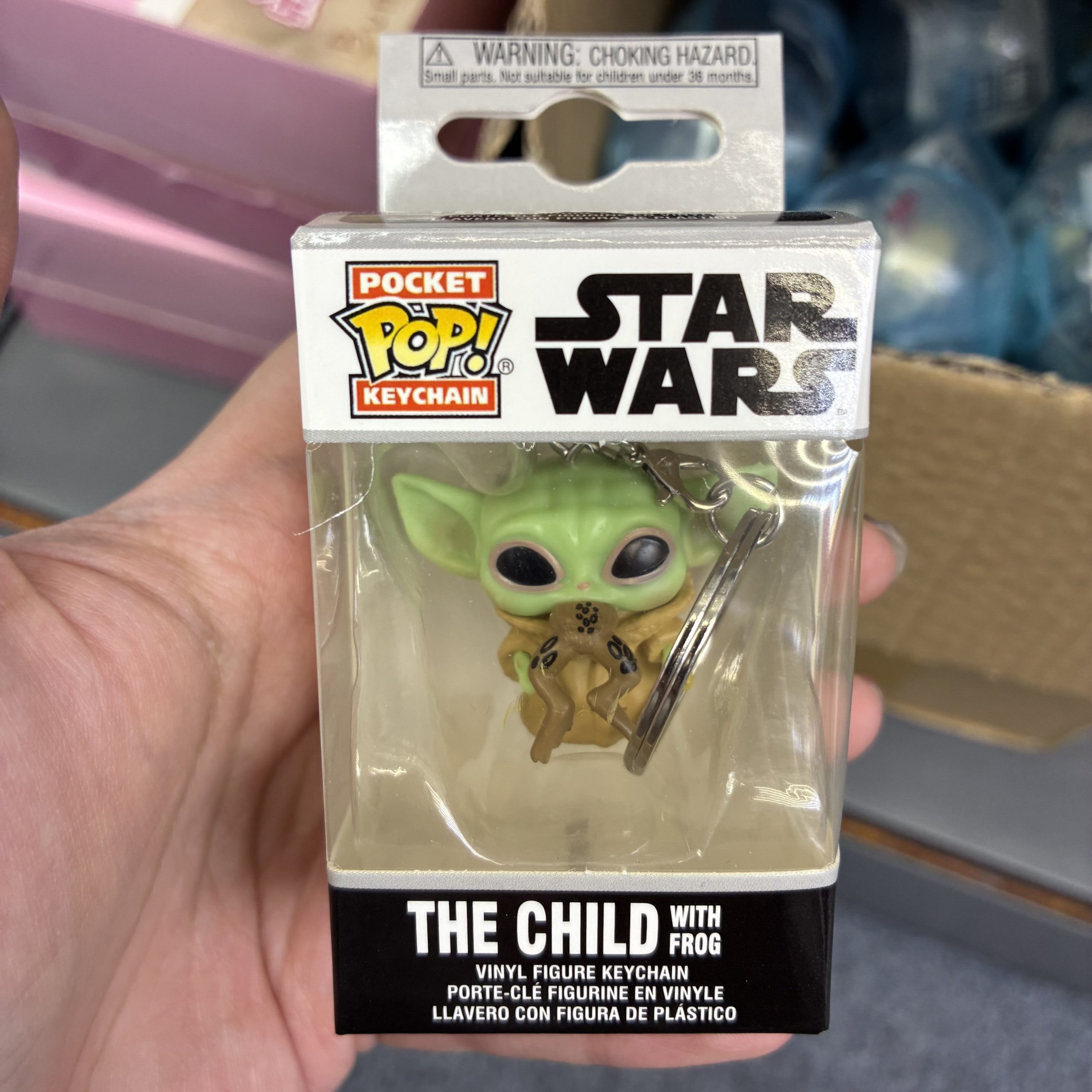 Funko Pocket Pop! Keychain Star Wars The Child with Frog Vinyl Figure