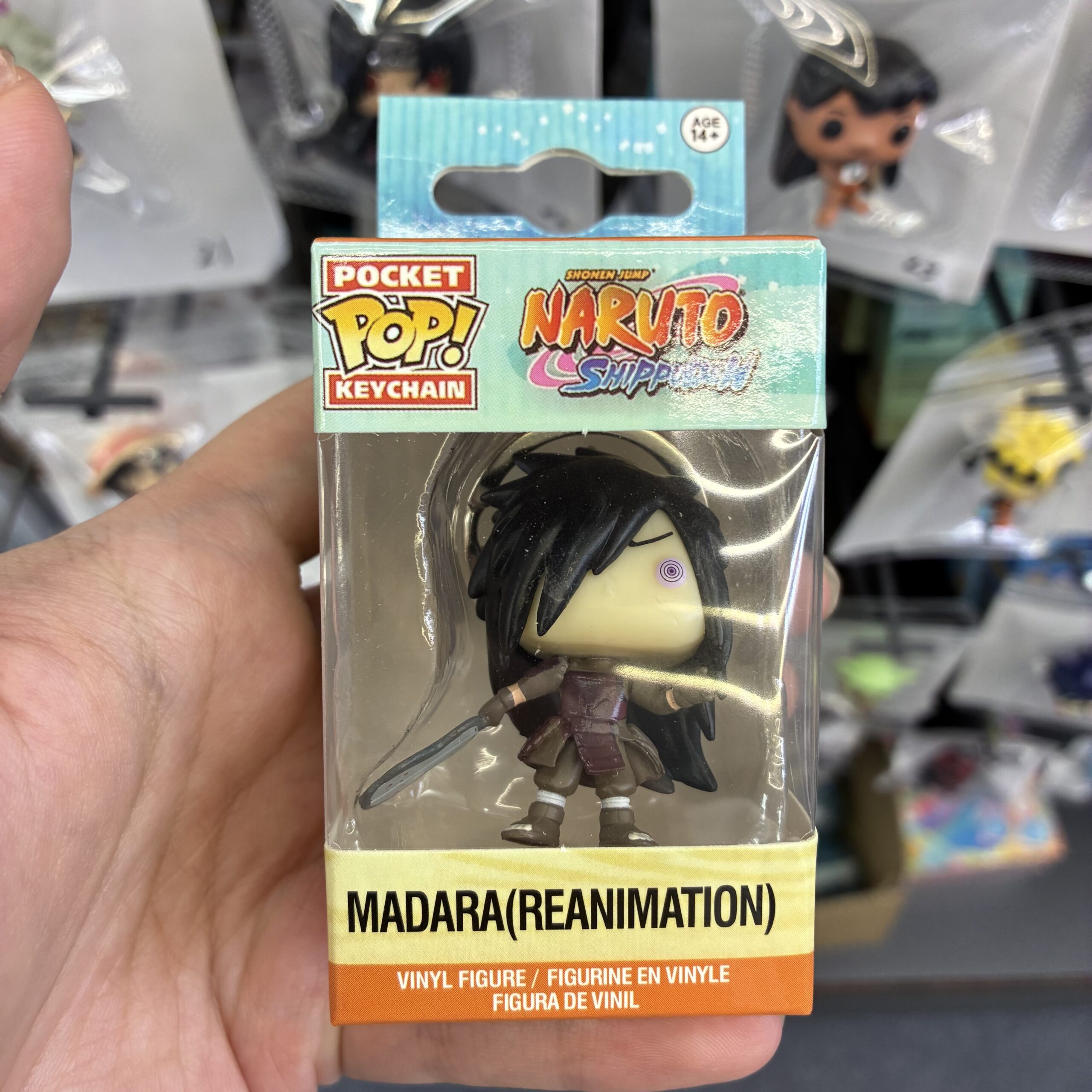 Funko Pocket Pop! Keychain Naruto Shippuden Madara Reanimation Vinyl Figure