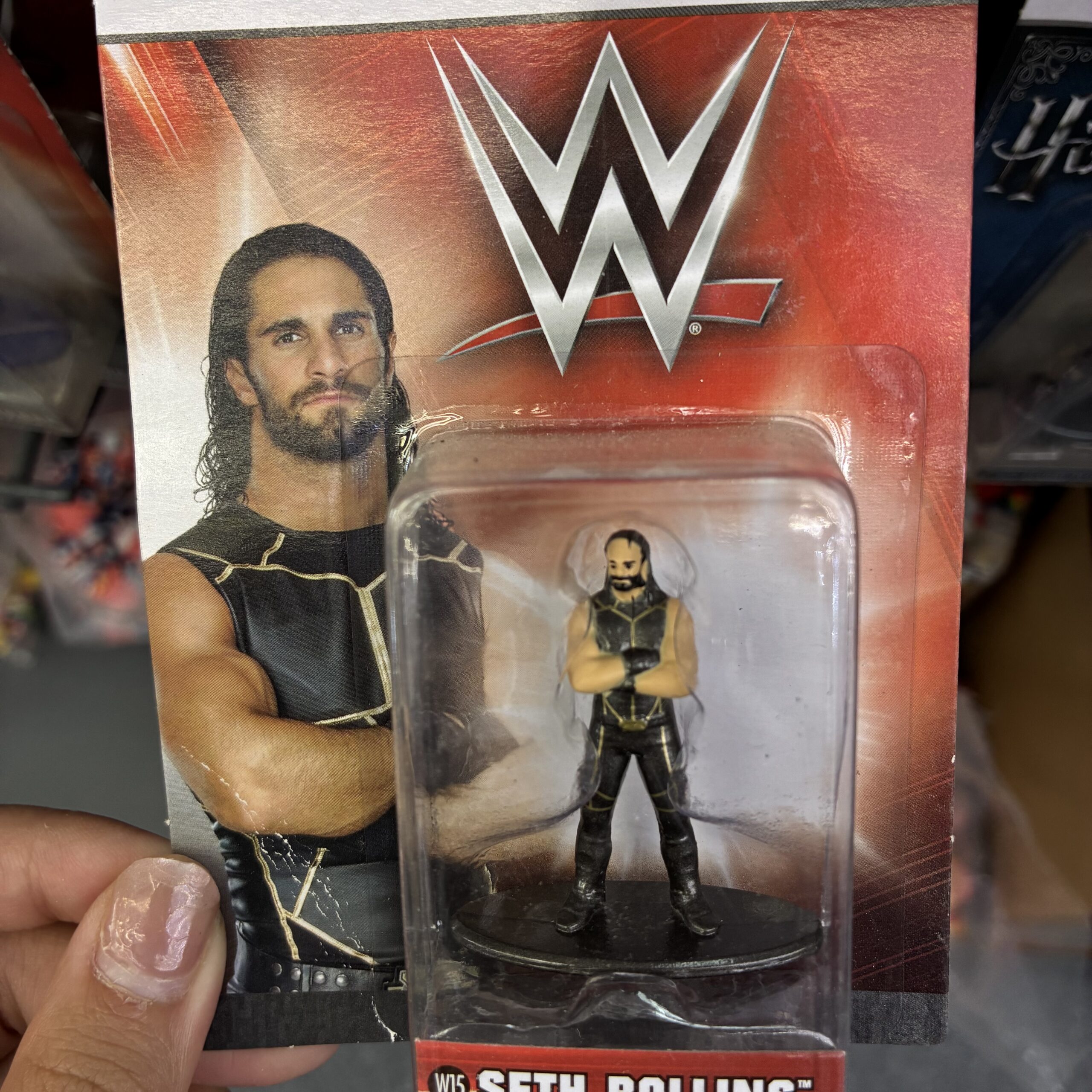 WWE Seth Rollins Mini Action Figure