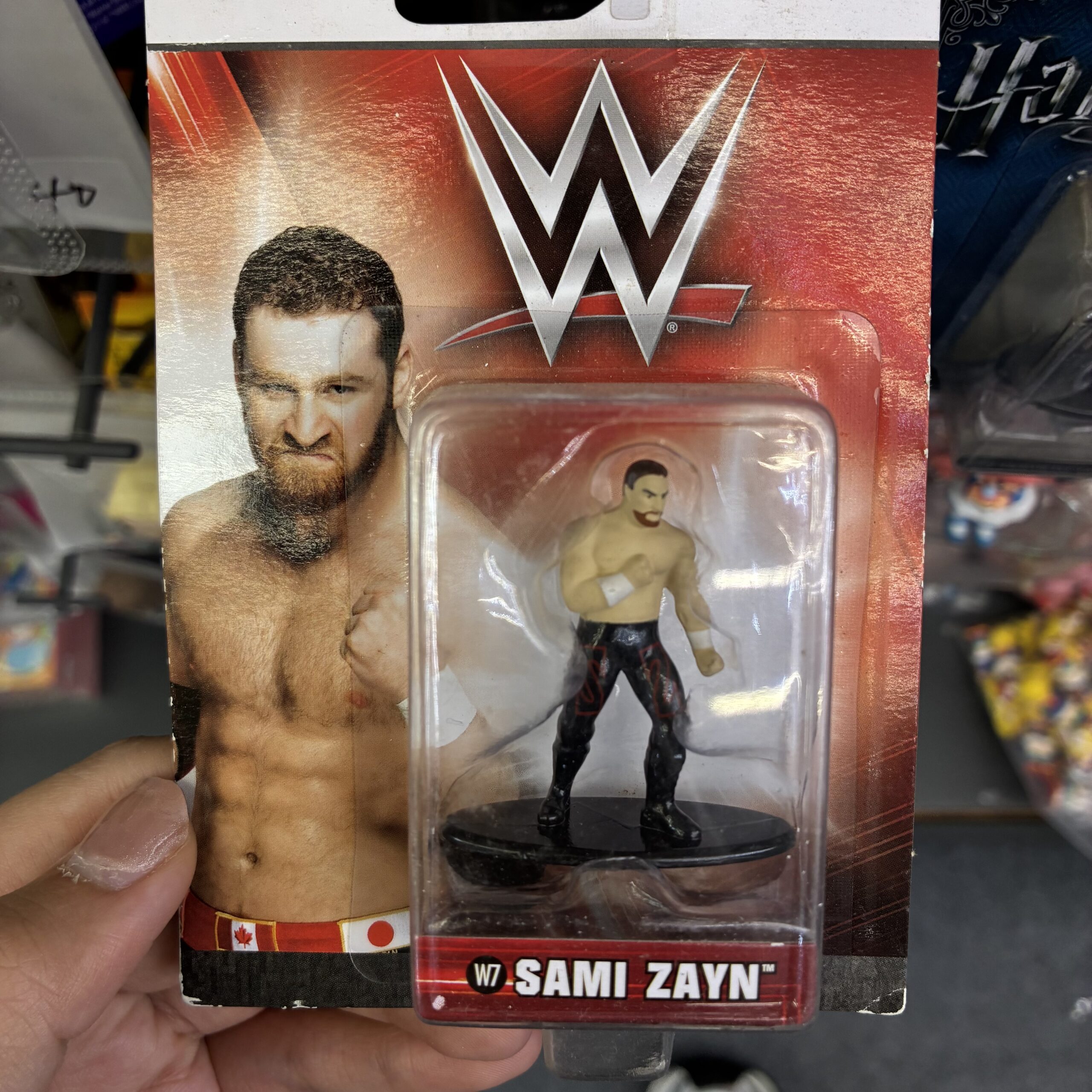 WWE Sami Zayn Mini Action Figure