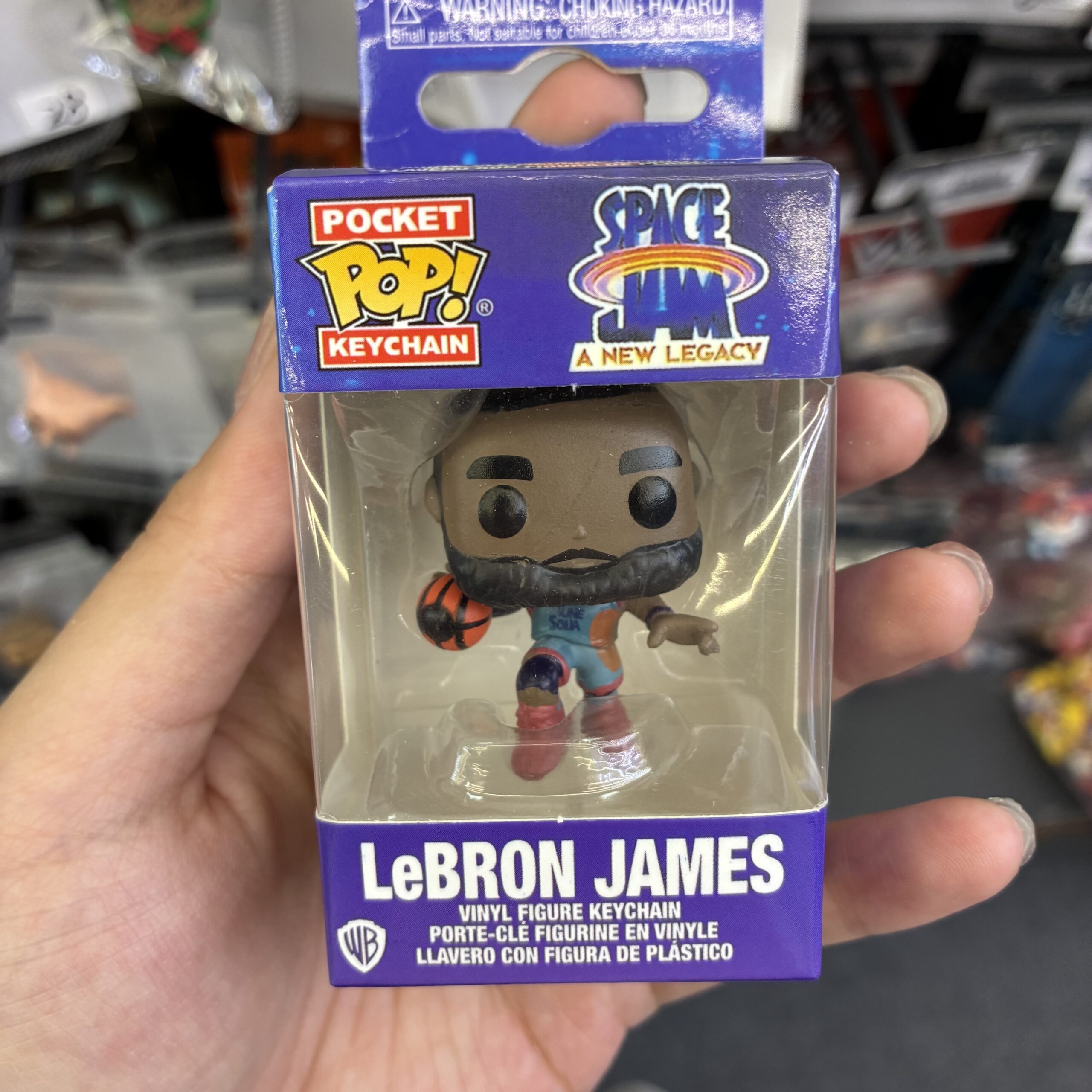 Funko Pocket Pop! Keychain Space Jam A New Legacy LeBron James Vinyl Figure