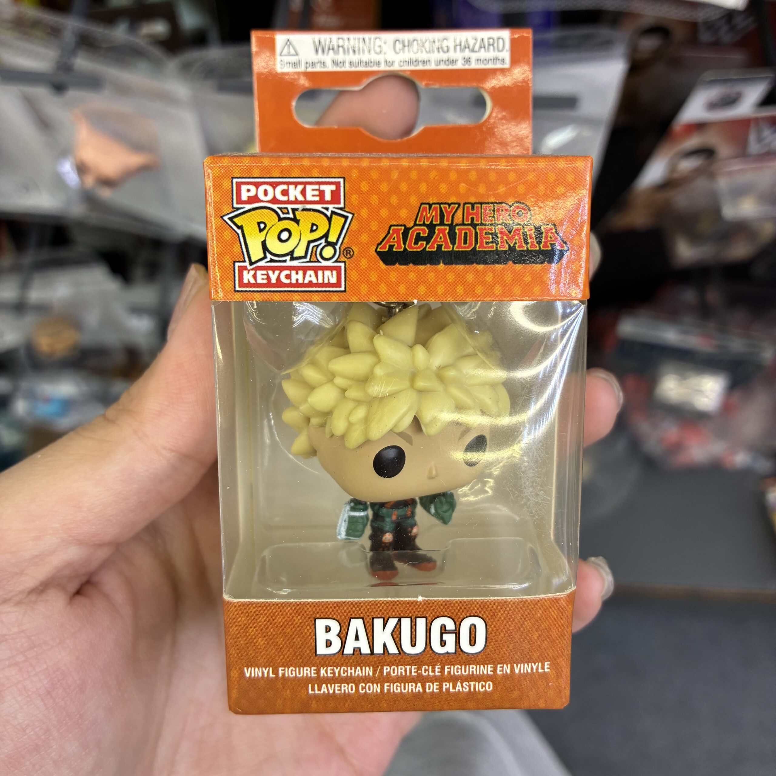 Funko Pocket Pop! Keychain My Hero Academia Bakugo Vinyl Figure