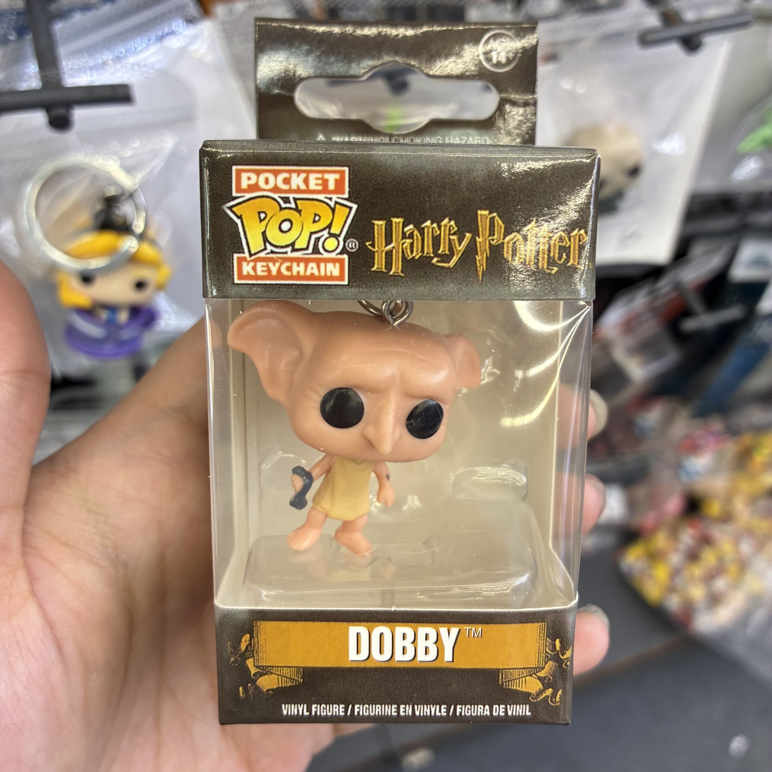 Funko Pocket Pop! Keychain Harry Potter Dobby Vinyl Figure