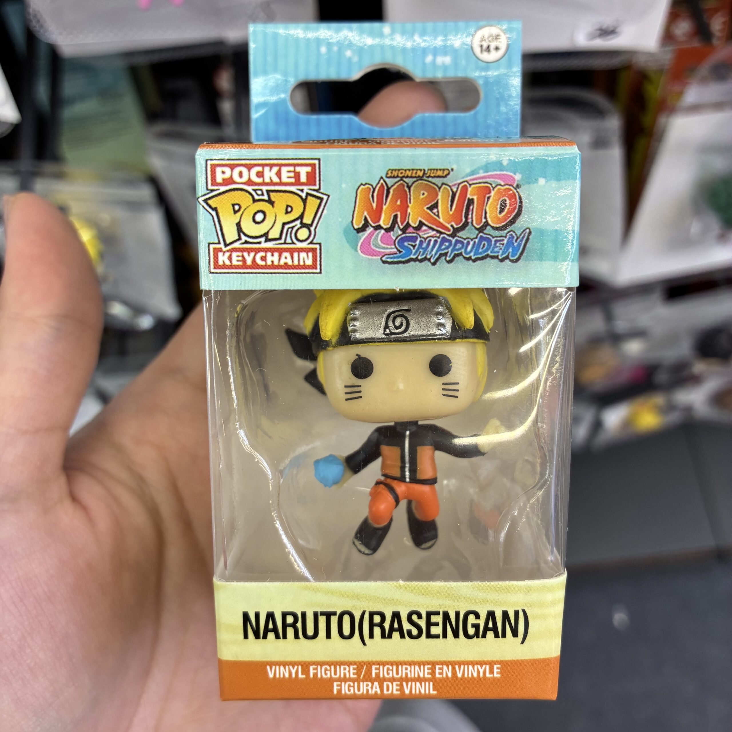 Funko Pocket Pop! Keychain – Naruto Shippuden Naruto Uzumaki Rasengan Vinyl Figure Keychain