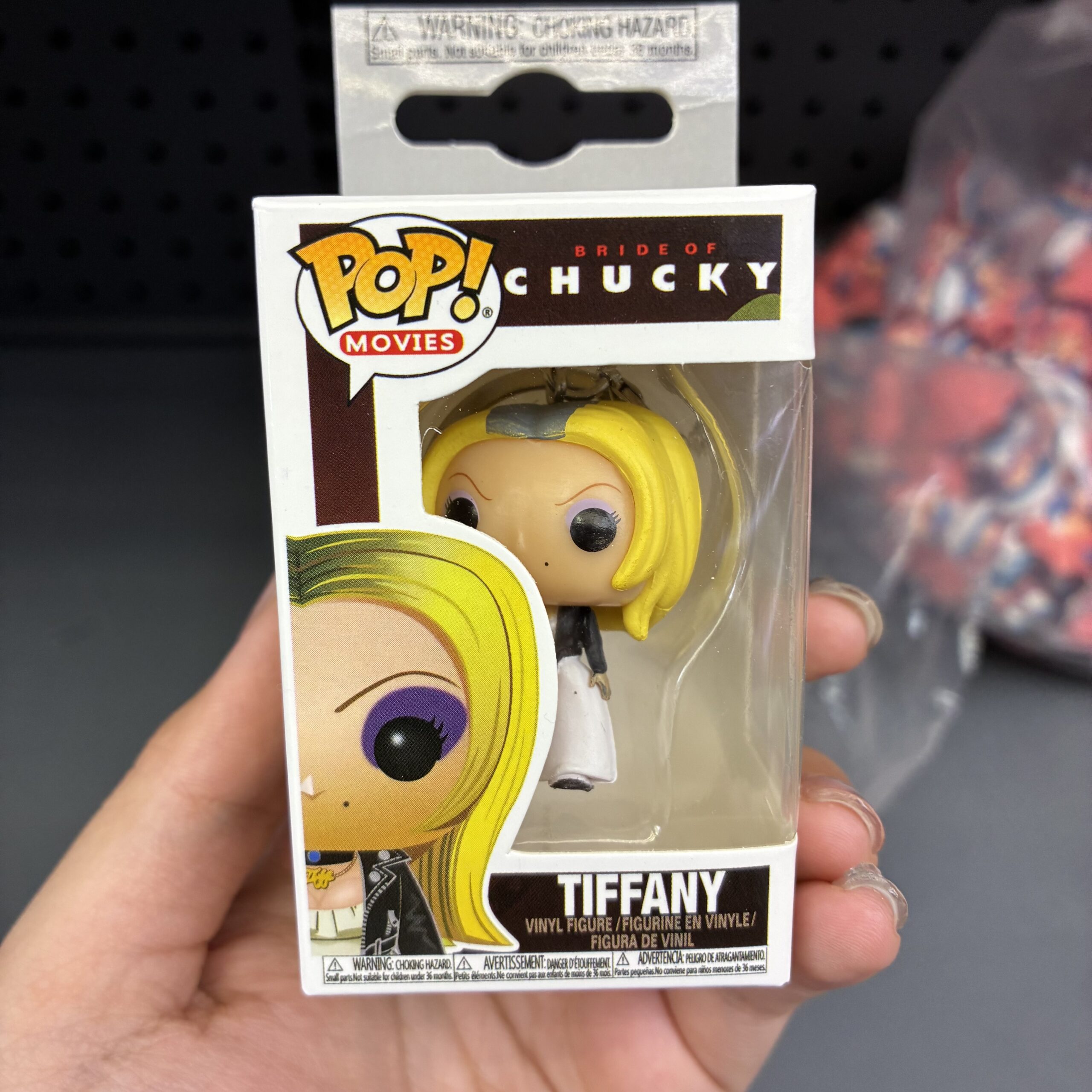 Funko Pocket Pop! Keychain – Bride of Chucky Tiffany Vinyl Figure Keychain